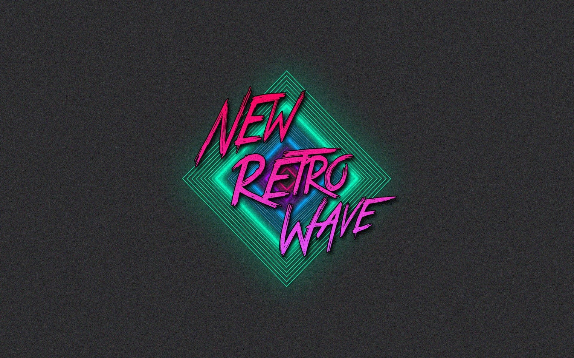 1080P, multi colored, studio shot, new, px, 1980s, no people, creativity, text, sign, games, s, x, black background, night, New Retro Wave, indoors, copy space, HD Wallpaper