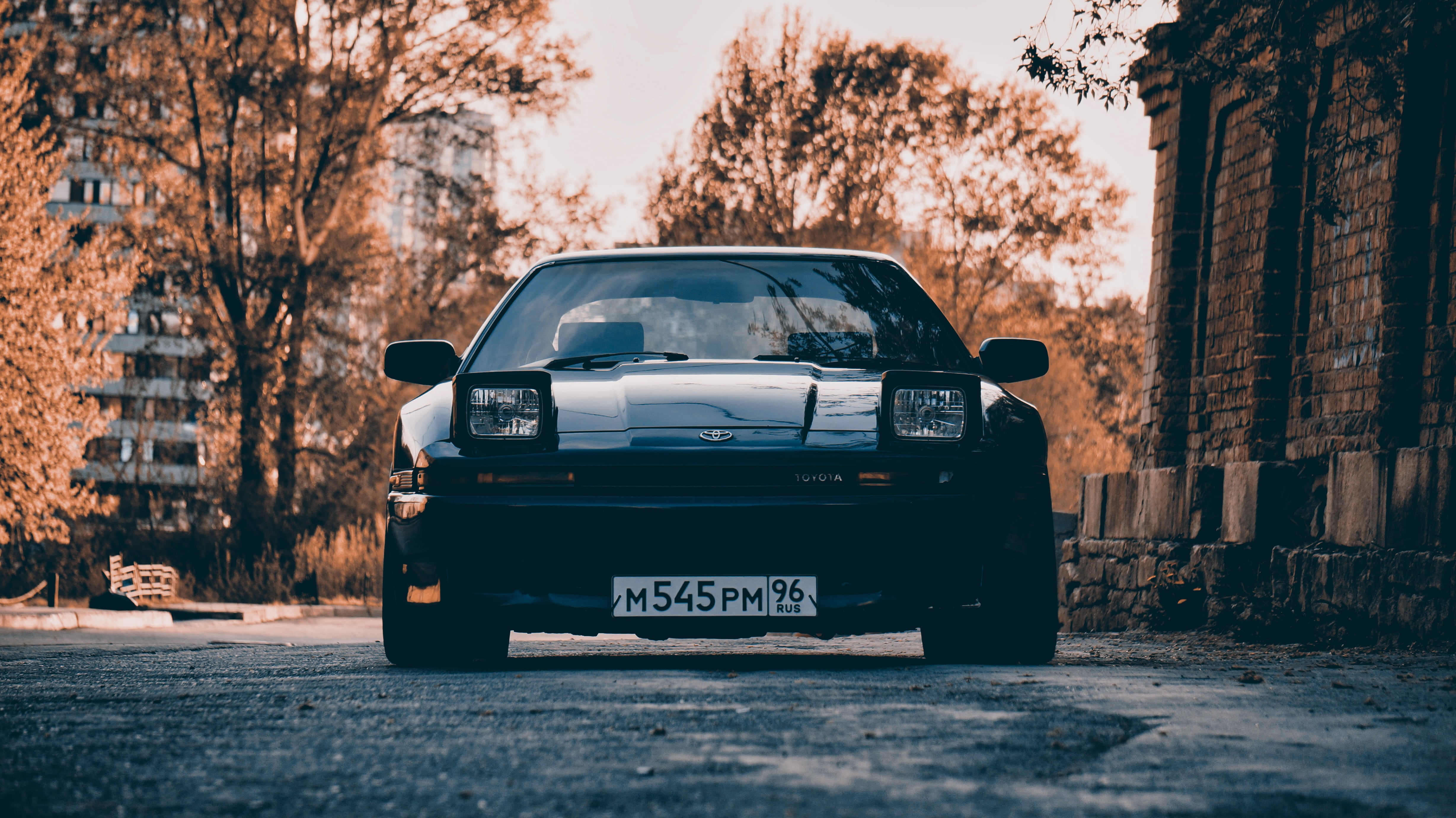 Toyota Sprinter Trueno AE86 GT-Apex, artwork, car, Toyota Trueno, 4K, Toyota, HD Wallpaper