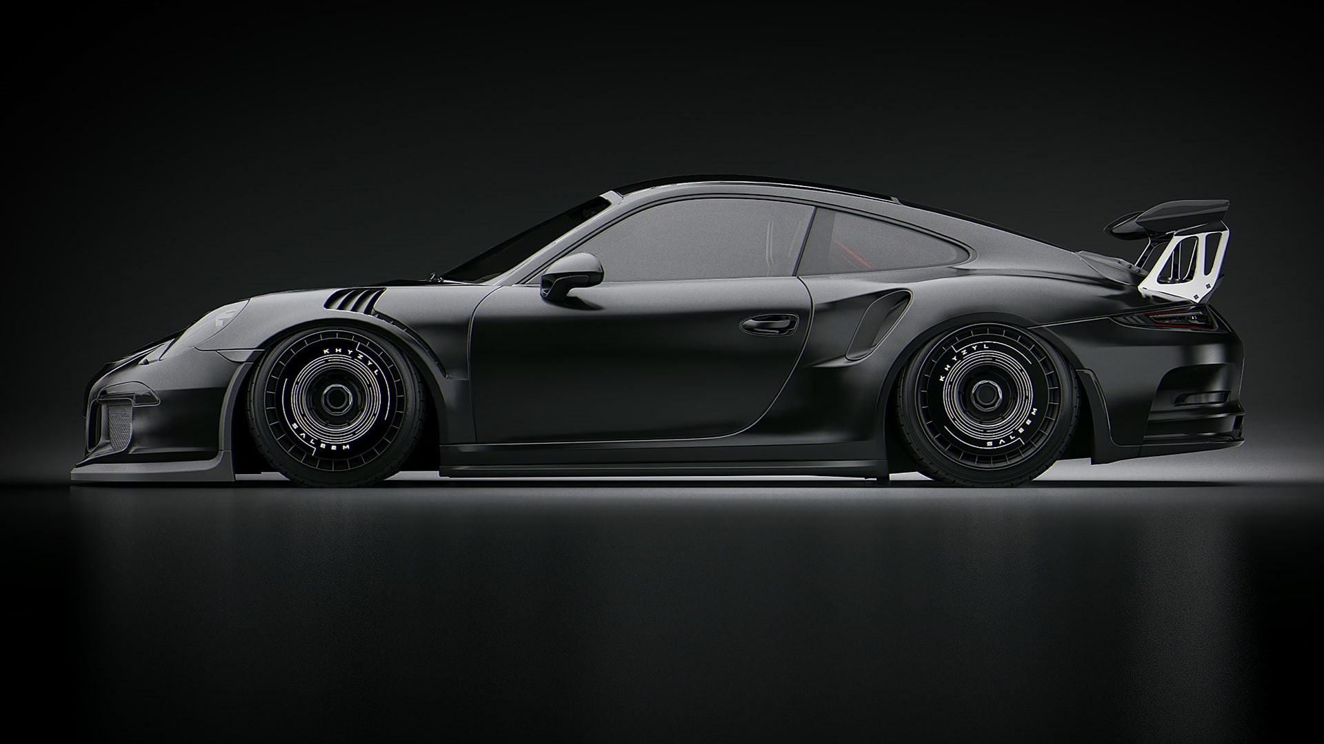 Khyzyl Saleem, car, 1080P, Porsche 911 Carrera, digital art, HD Wallpaper