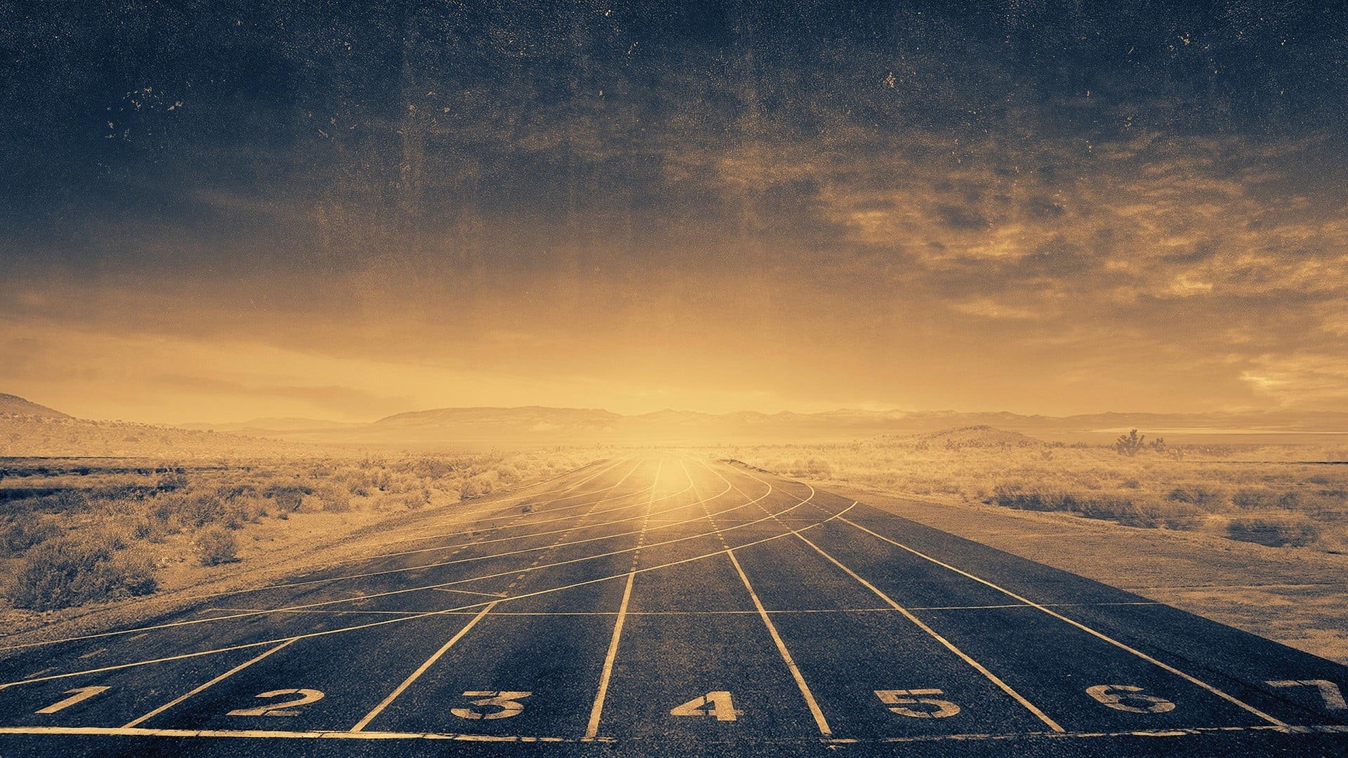 the way forward, desert, sunlight, black, no People, sign, hour, runway, 1080P, highway, symbol, outdoors, nature, transportation, travel, road, HD Wallpaper