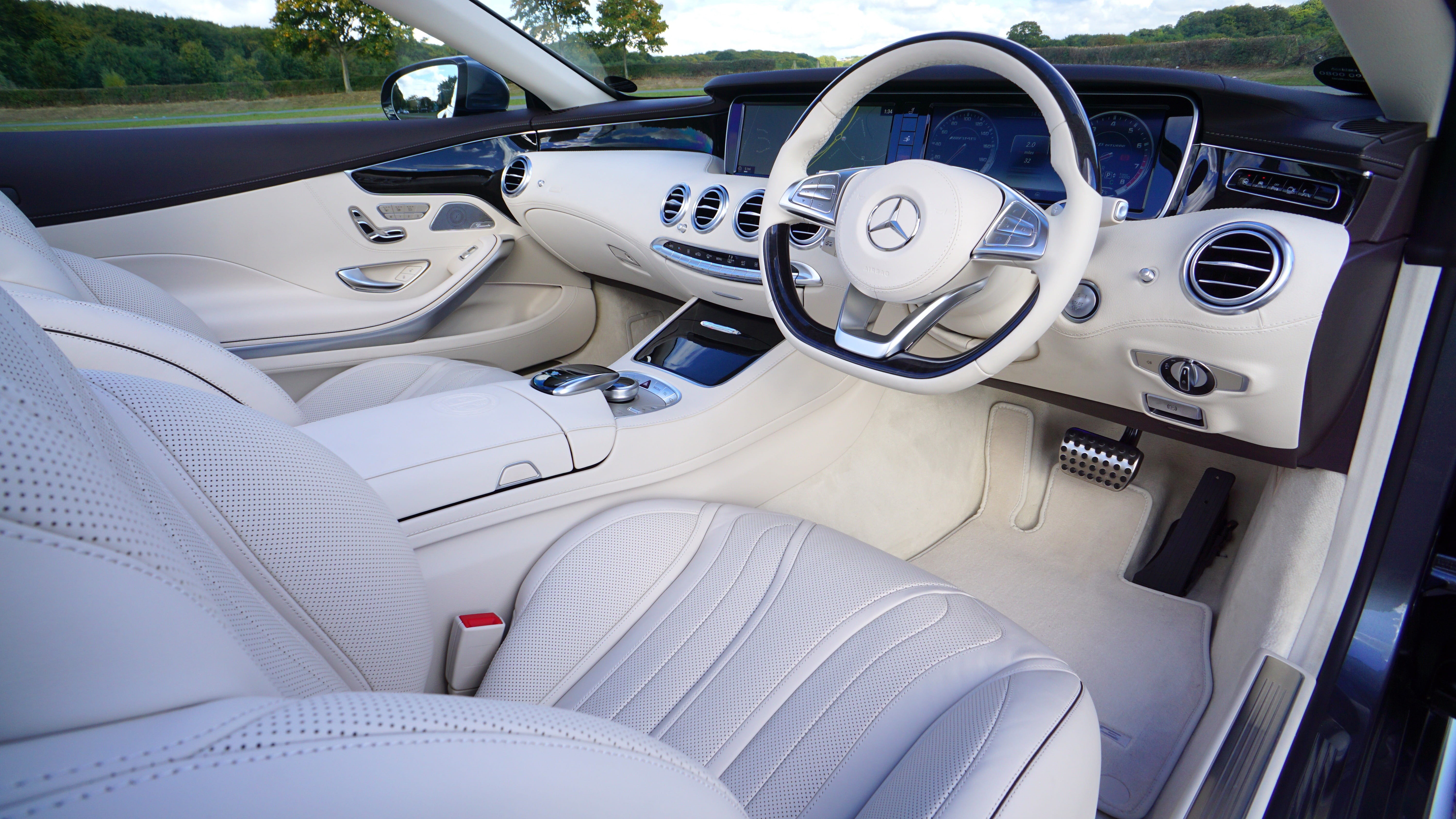 power, racing, chrome, speed, vehicle seat, automotive, shiny, benz, yacht, modern, bumper, new, fast, vehicle, dashboard, light, mercedes, day, s63, luxury, HD Wallpaper