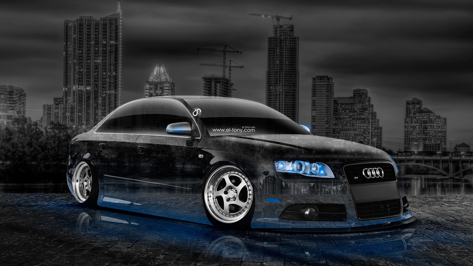 day, Tony Kokhan, Tuning, number, Crystal, transportation, Machine, outdoors, cloud - sky, mode of transportation, City, office building exterior, HD Wallpaper