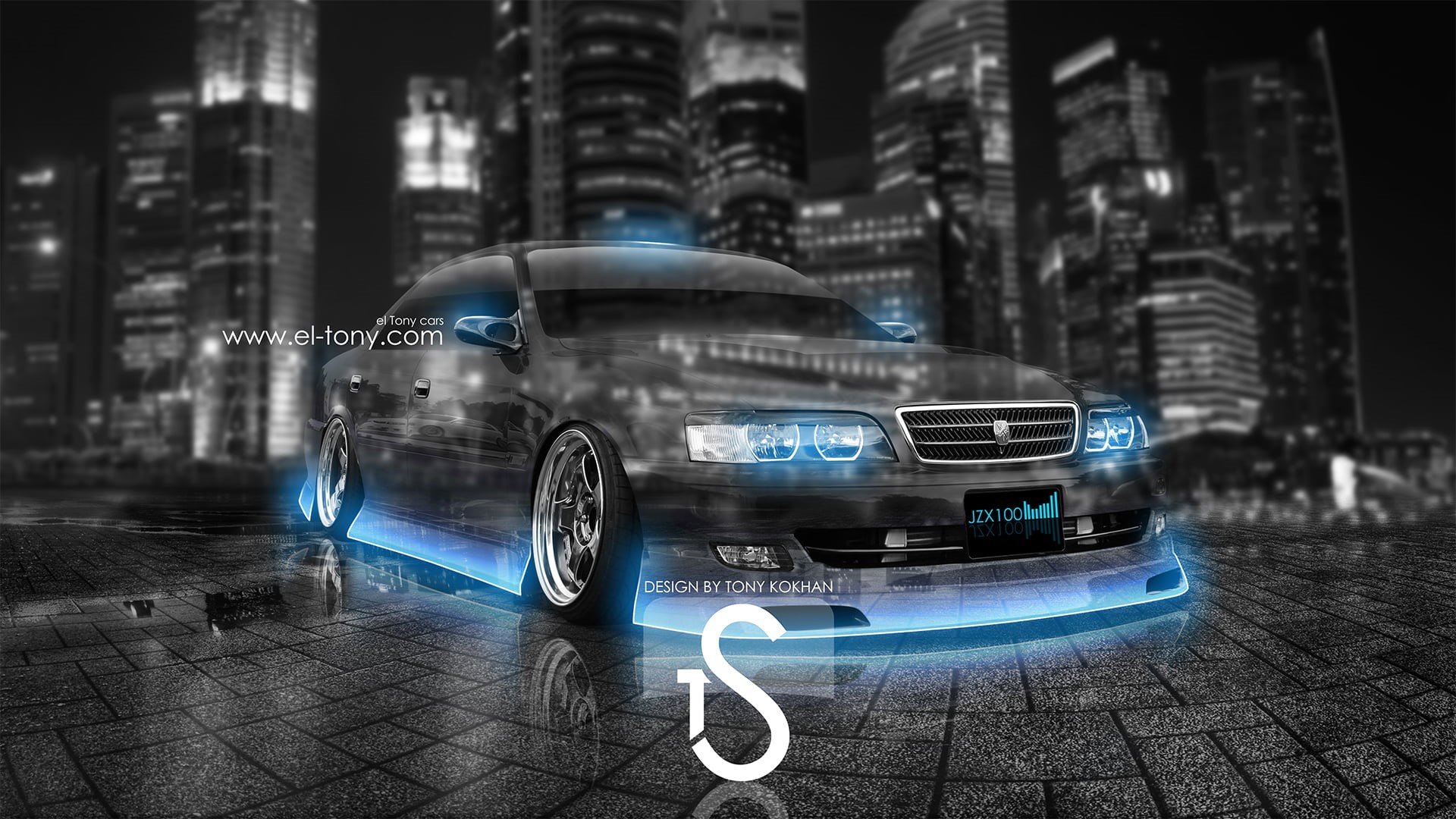 gray, land Vehicle, street, Chaser, wheel, technology, building exterior, power, Photoshop, night, driving, motor vehicle, City, communication, HD Wallpaper