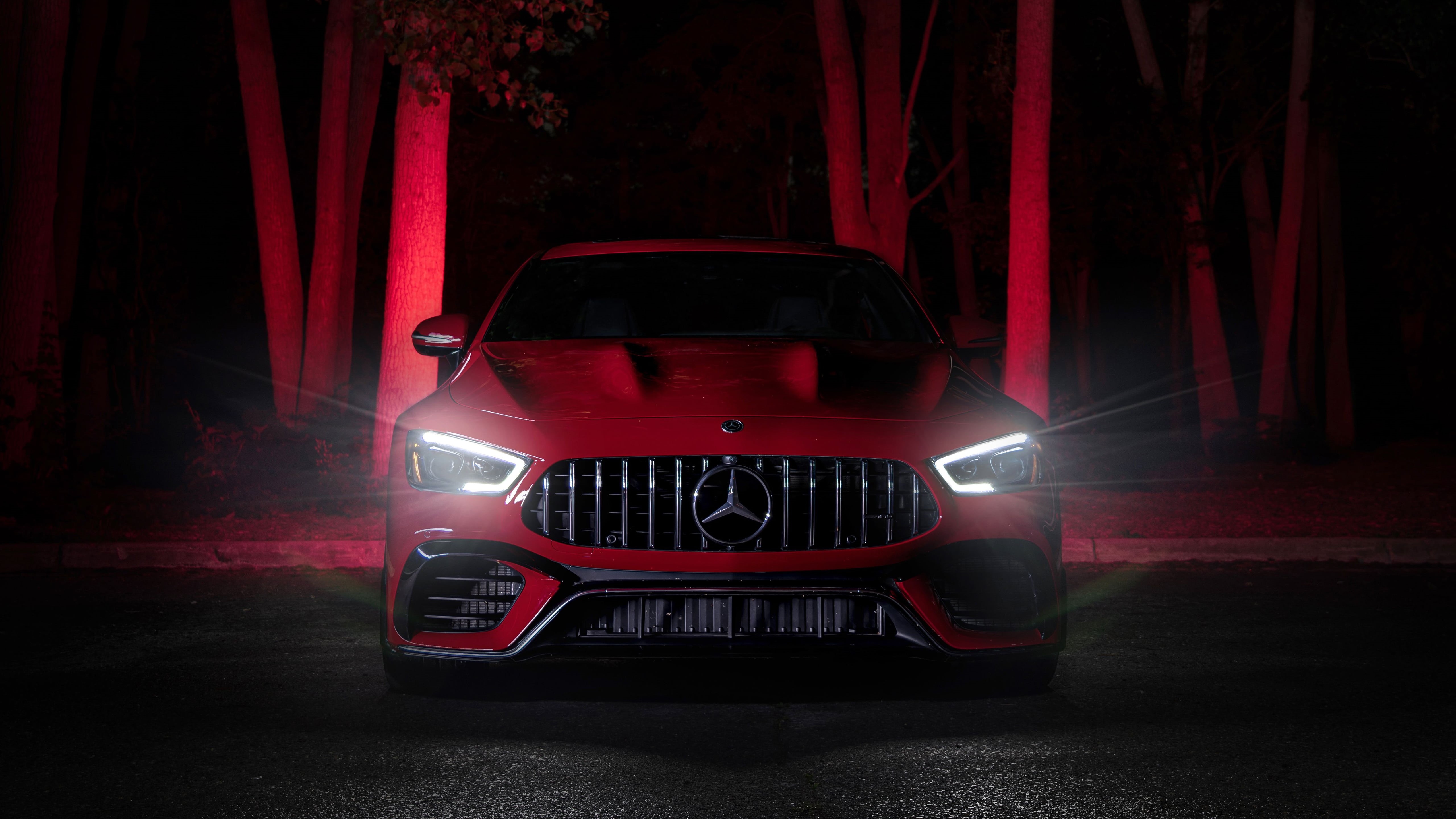 Mercedes-Benz, Red Car, 5K, Mercedes-AMG GT 63 S, Mercedes, HD Wallpaper
