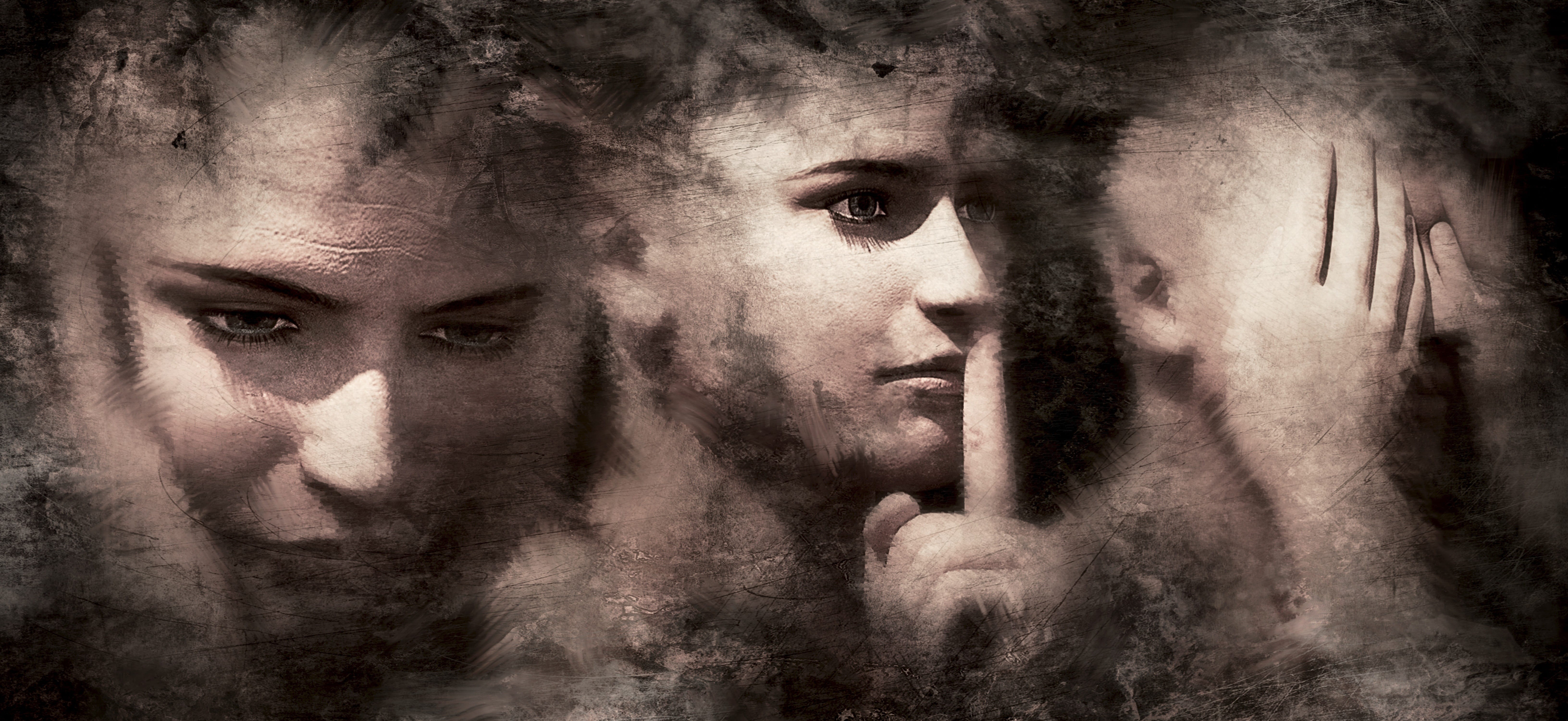 human, women, human face, magic, spooky, fantastic, horror, 5K, watching, mystery, bizarre, portrait, contemplation, person, emotion, sadness, listen, HD Wallpaper