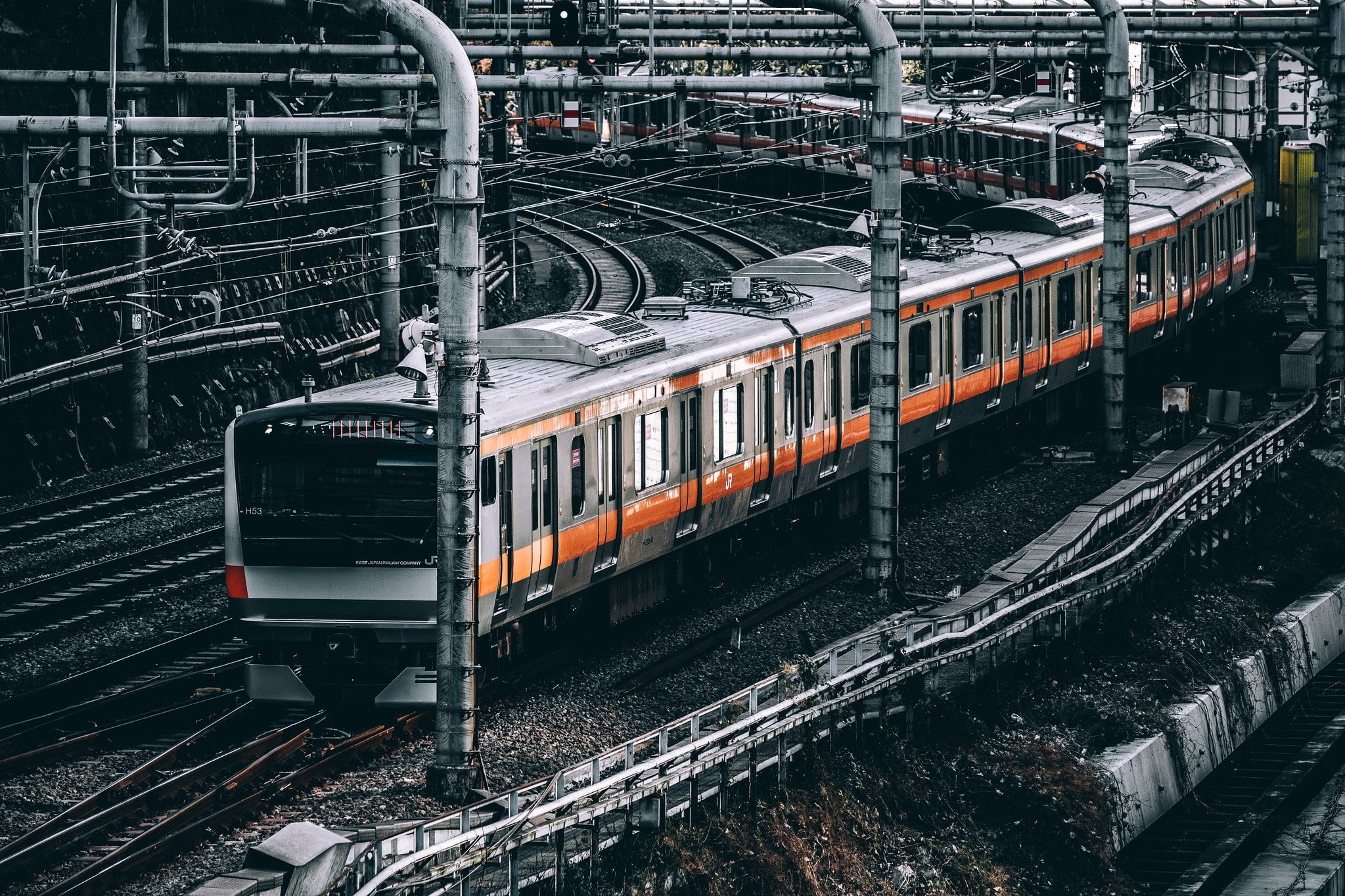 1080P, Tokyo, japan, station, railroad, train, HD Wallpaper