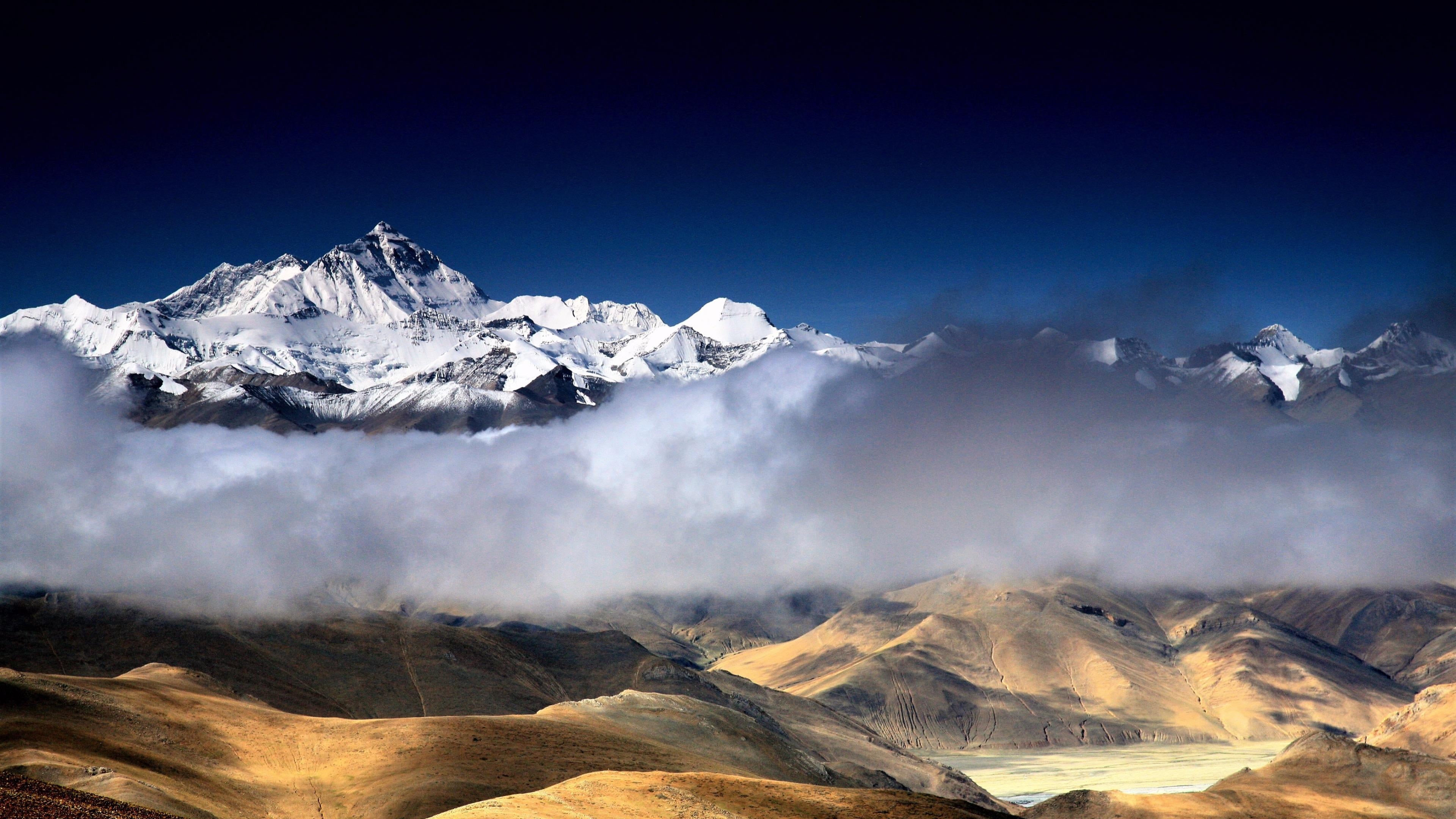 travel, sky, nature, cloud, jiawula, snowcapped mountain, landscape, 4K, mountain peak, jia wula pass, xigaze, travel destinations, asia, china, view, HD Wallpaper