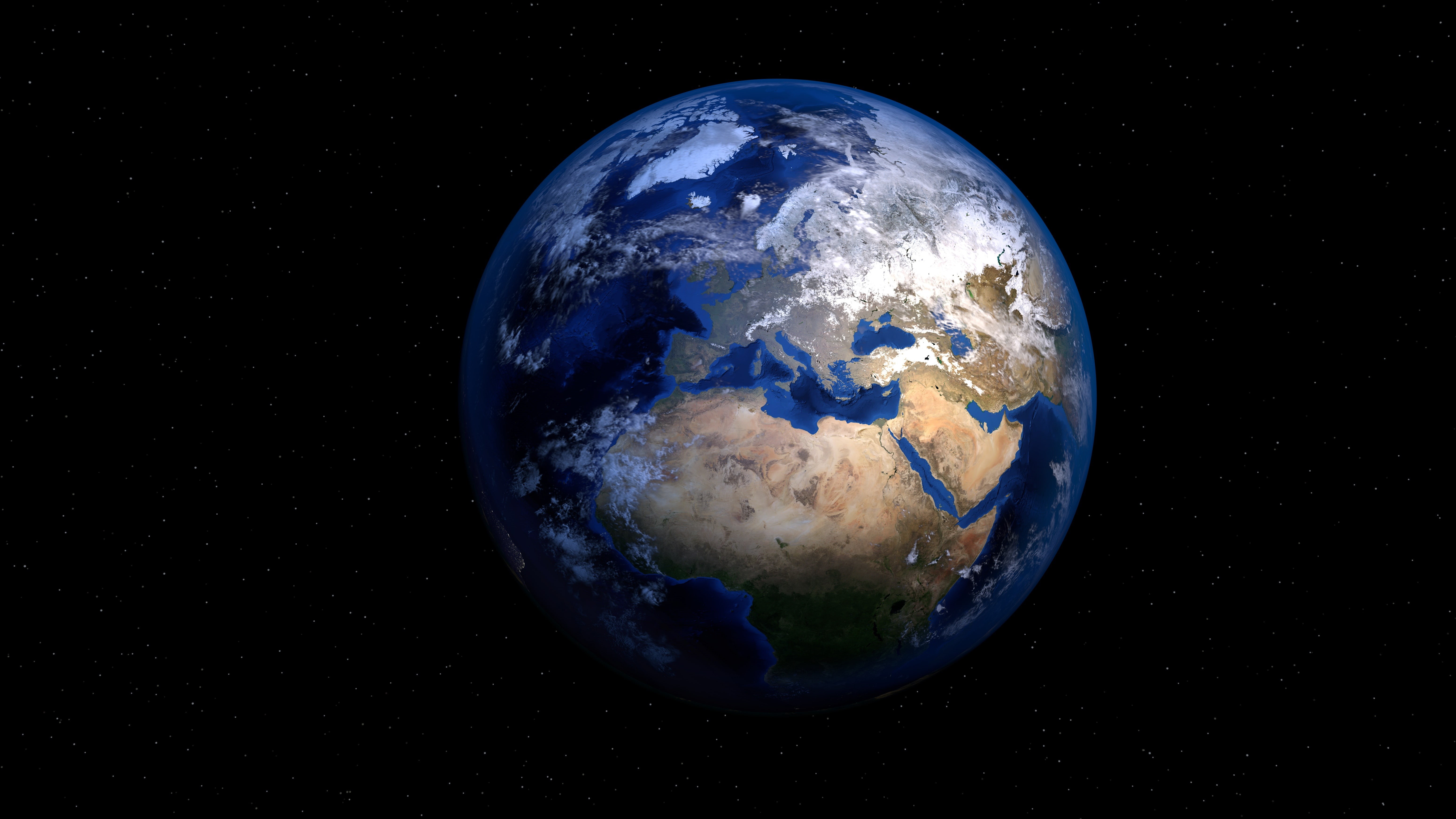 Dark background, Planet, Earth, World, Blue, 5K, Globe, 5K, HD Wallpaper