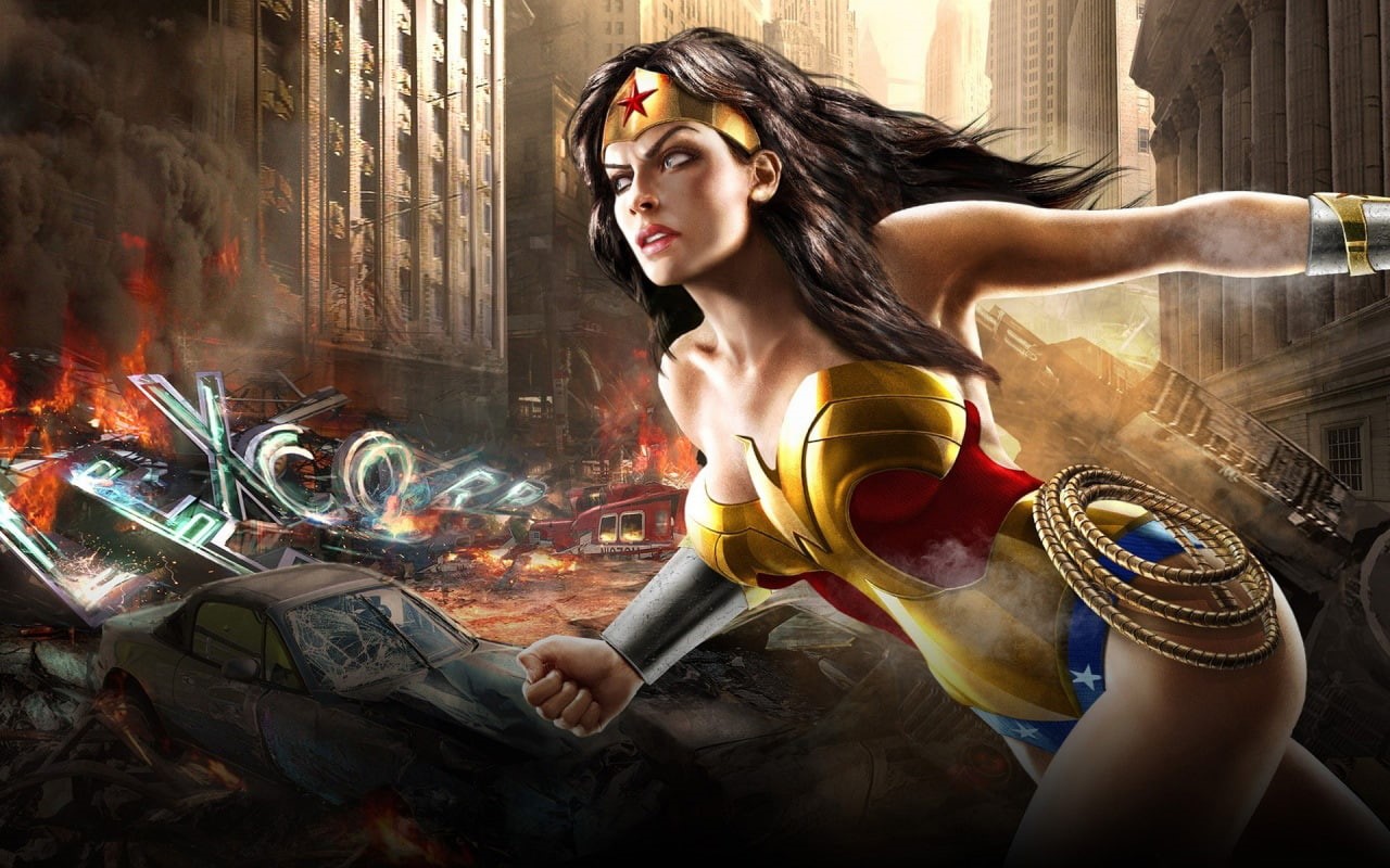 universe, 720P, wonder, dc, woman, games, comics, HD Wallpaper