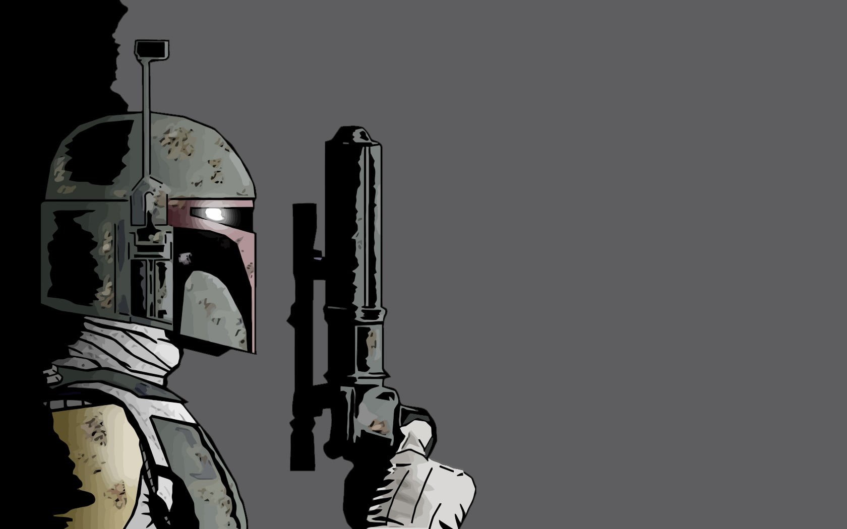sky, day, one person, standing, bounty hunter, simple background, villains, body part, fett, lighting equipment, clear sky, unrecognizable person, technology, HD Wallpaper