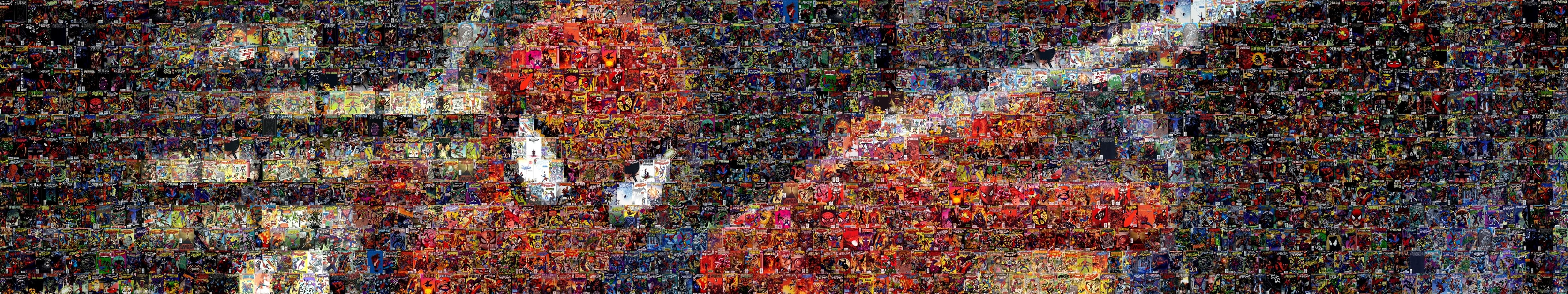 multiple, monitor, screen, 5K, spiderman, multi, triple, heroes, HD Wallpaper