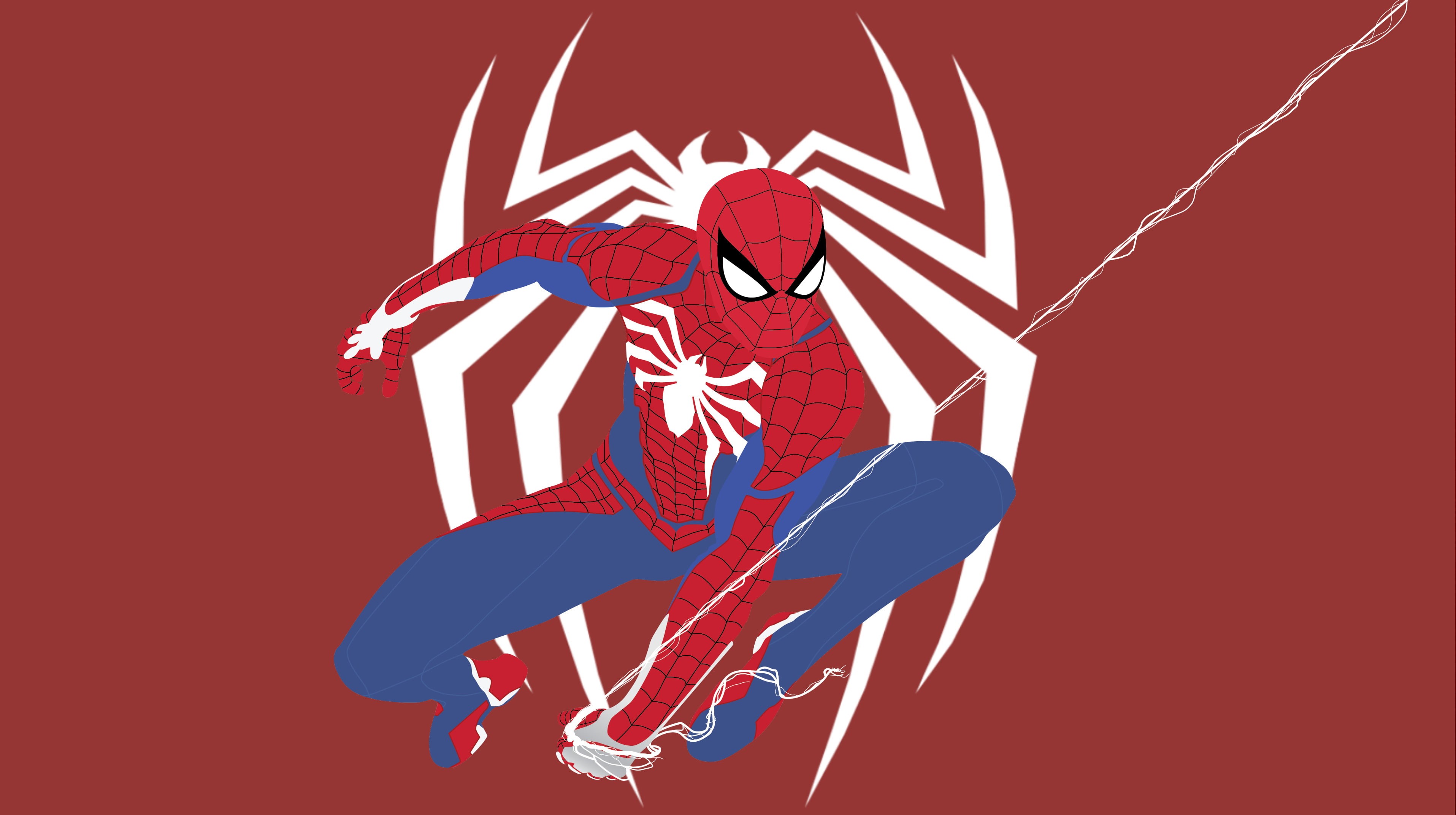 4k, superheroes, hd, deviantart, games, spiderman, spiderman ps4, 2K, 2018 games, digital art, ps games, artwork, HD Wallpaper