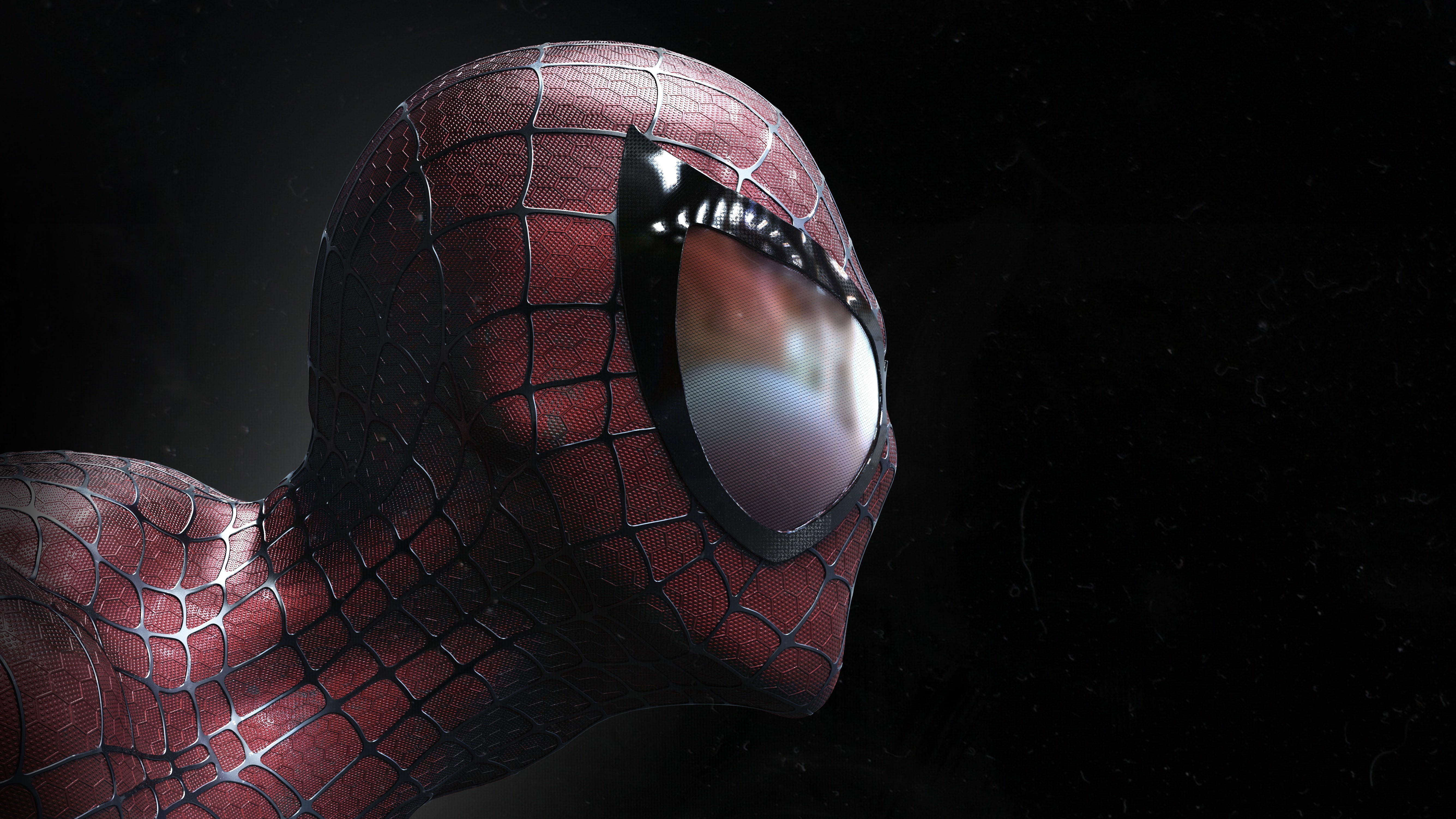 closeup, digital art, artist, superheroes, 5K, 5k, 4k, hd, spiderman, artwork, HD Wallpaper