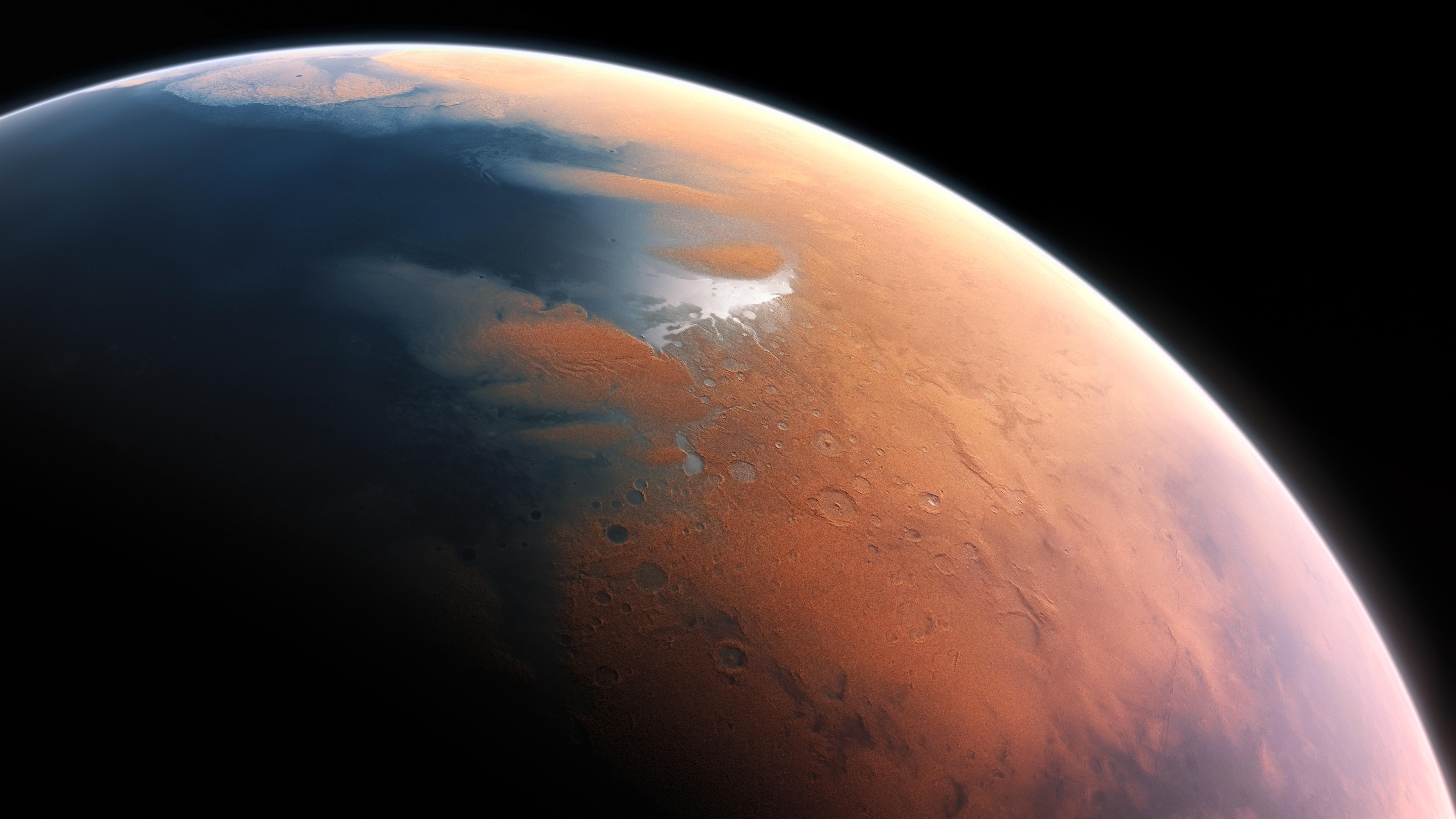 8k uhd, planet, astronomical object, 8k, exoplanet, 8K, mars, space, HD Wallpaper