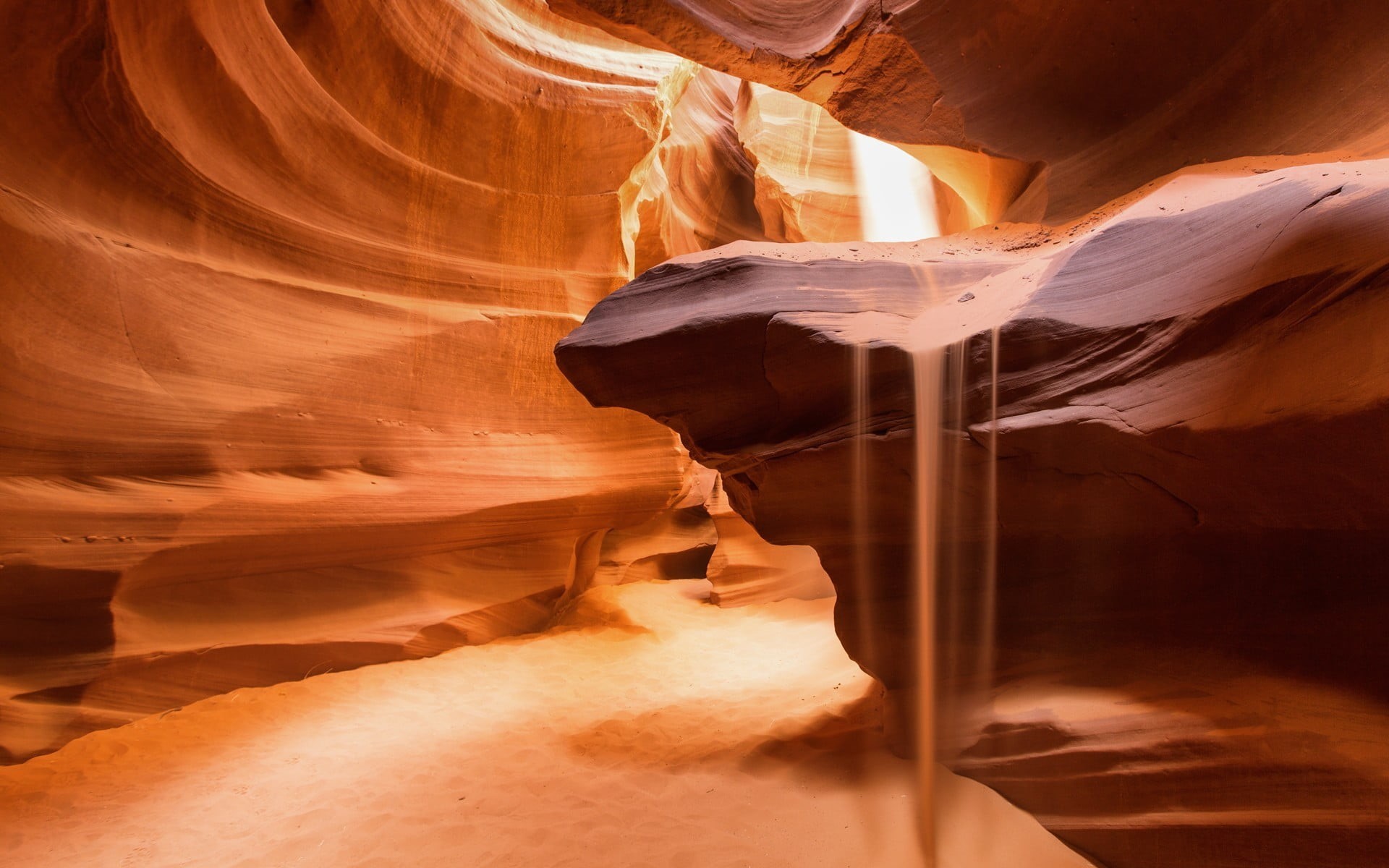cave, sunlight, travel, arid climate, eroded, non-urban scene, rock formation, rock, geology, no people, Antelope Canyon, beauty in nature, rock - object, HD Wallpaper