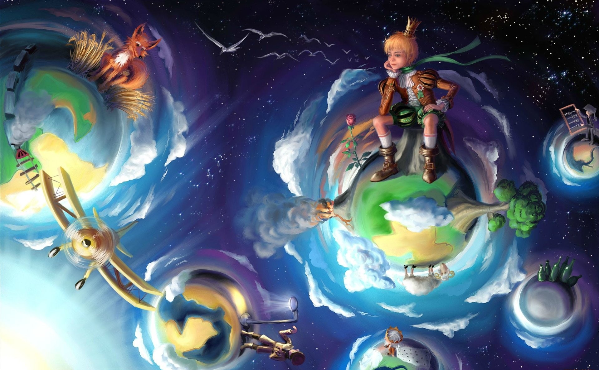 1080P, The Little Prince, Movie, HD Wallpaper