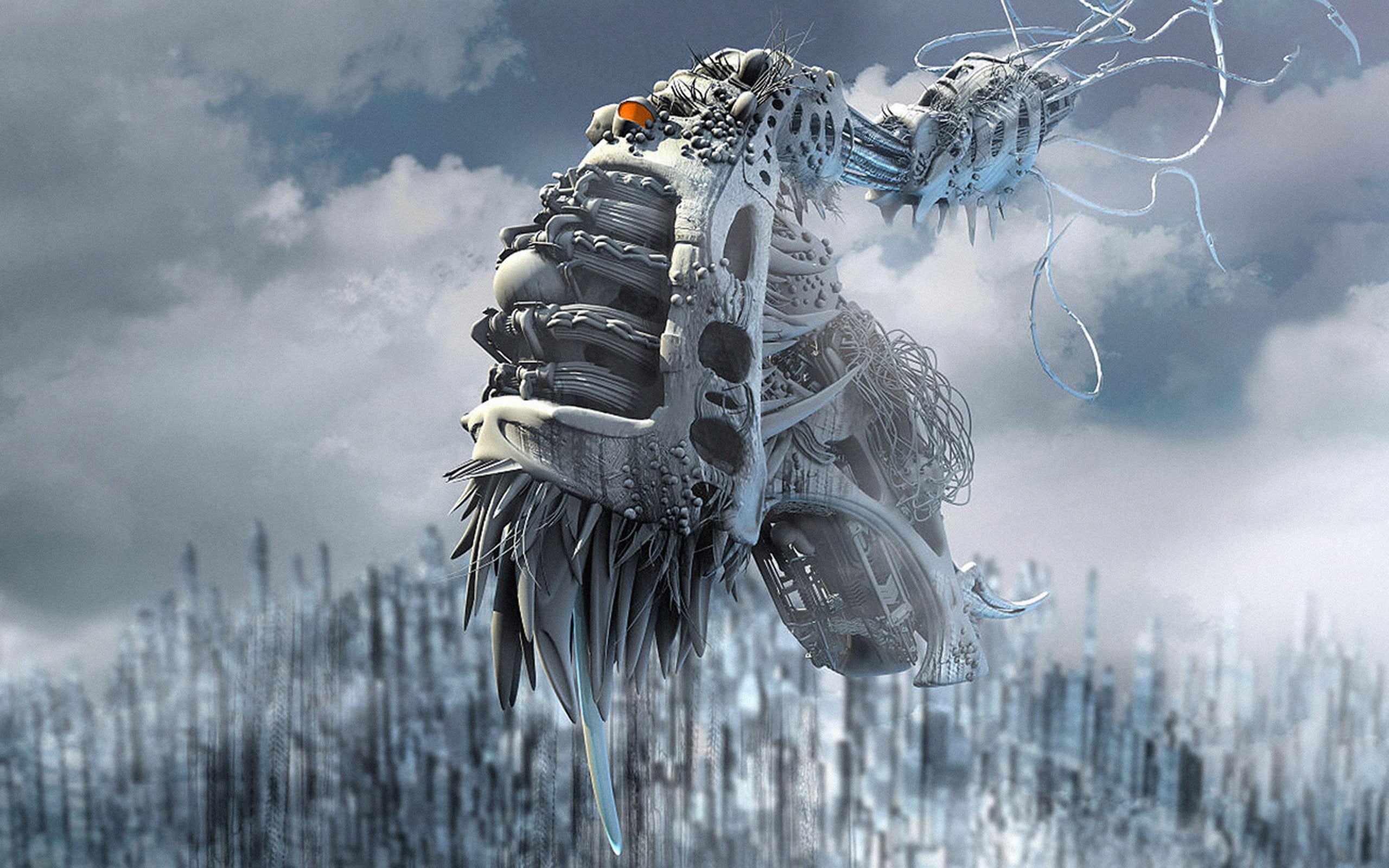 scifi, 2K, sci-fi, art, HD Wallpaper