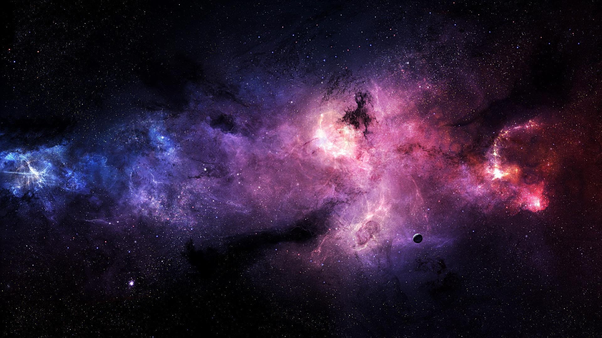 1080P, stars, galaxy, far, space, colorful, HD Wallpaper