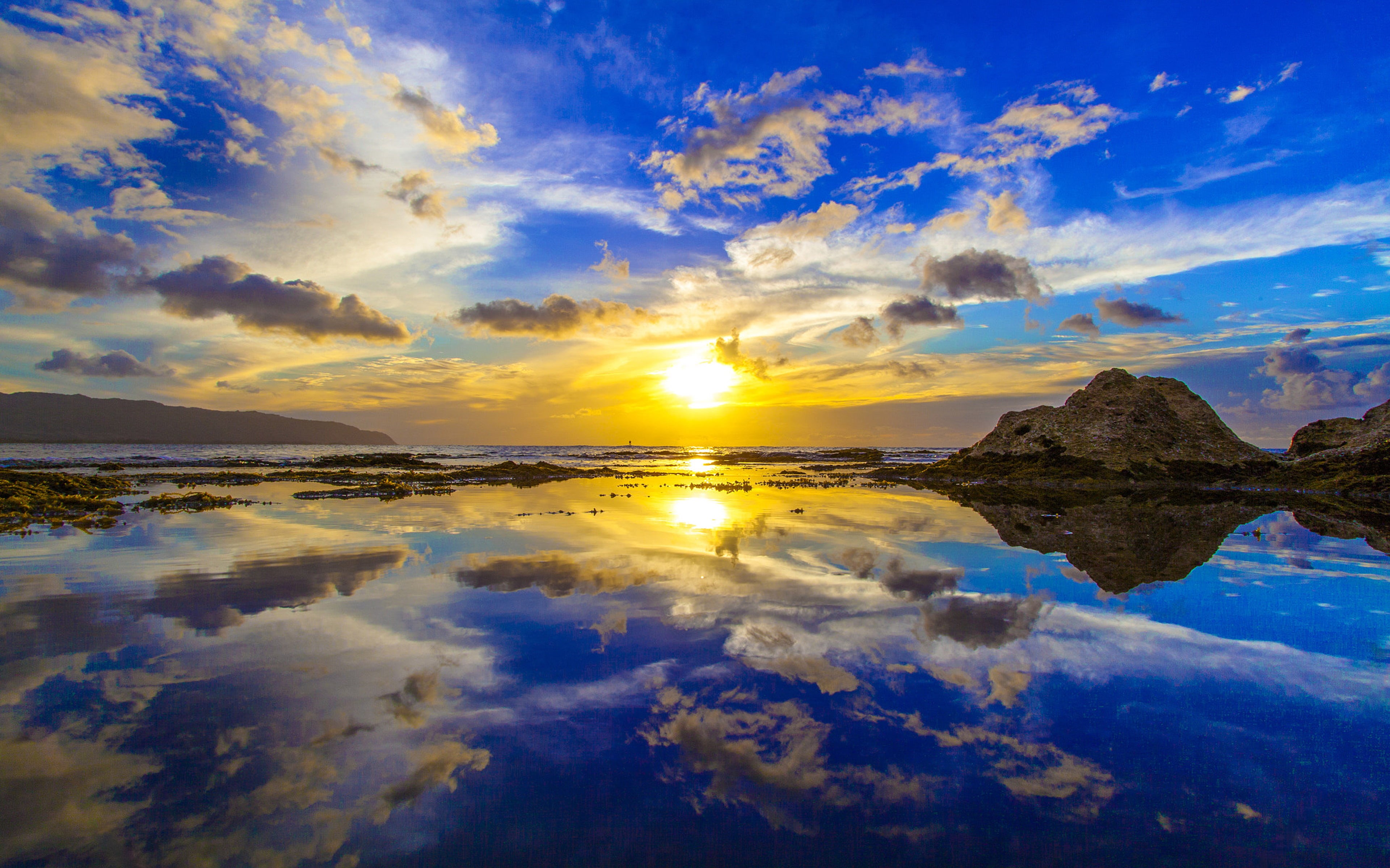 wallpapers, phones, shore, reflection, outdoors, orange color, country, mobile, water, sun, beach, idyllic, north, nature, tranquil scene, s, beauty in nature, HD Wallpaper