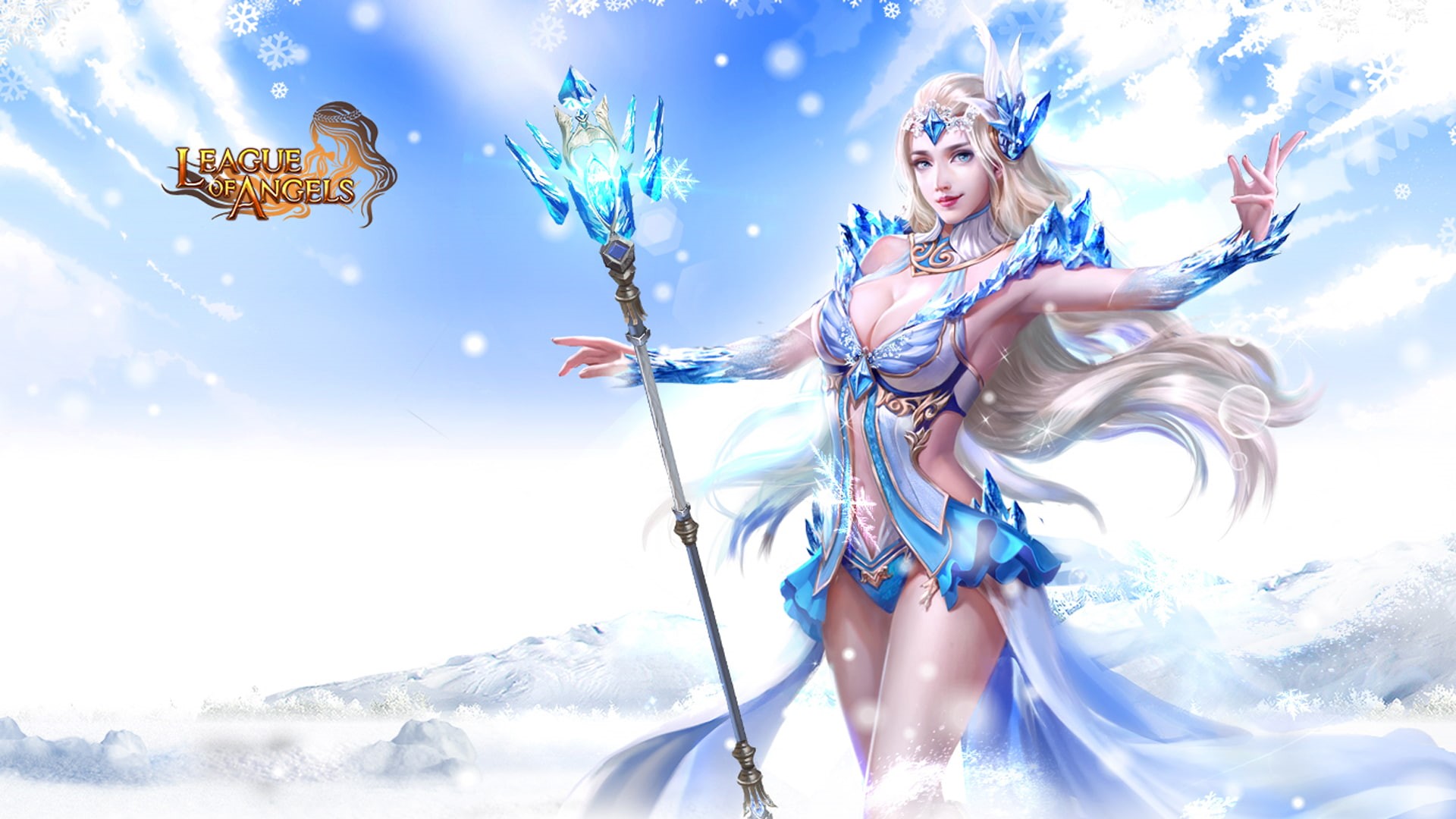 warrior, fantasy, 1080P, game, angels, league, noelle, angel, hd, loa, HD Wallpaper