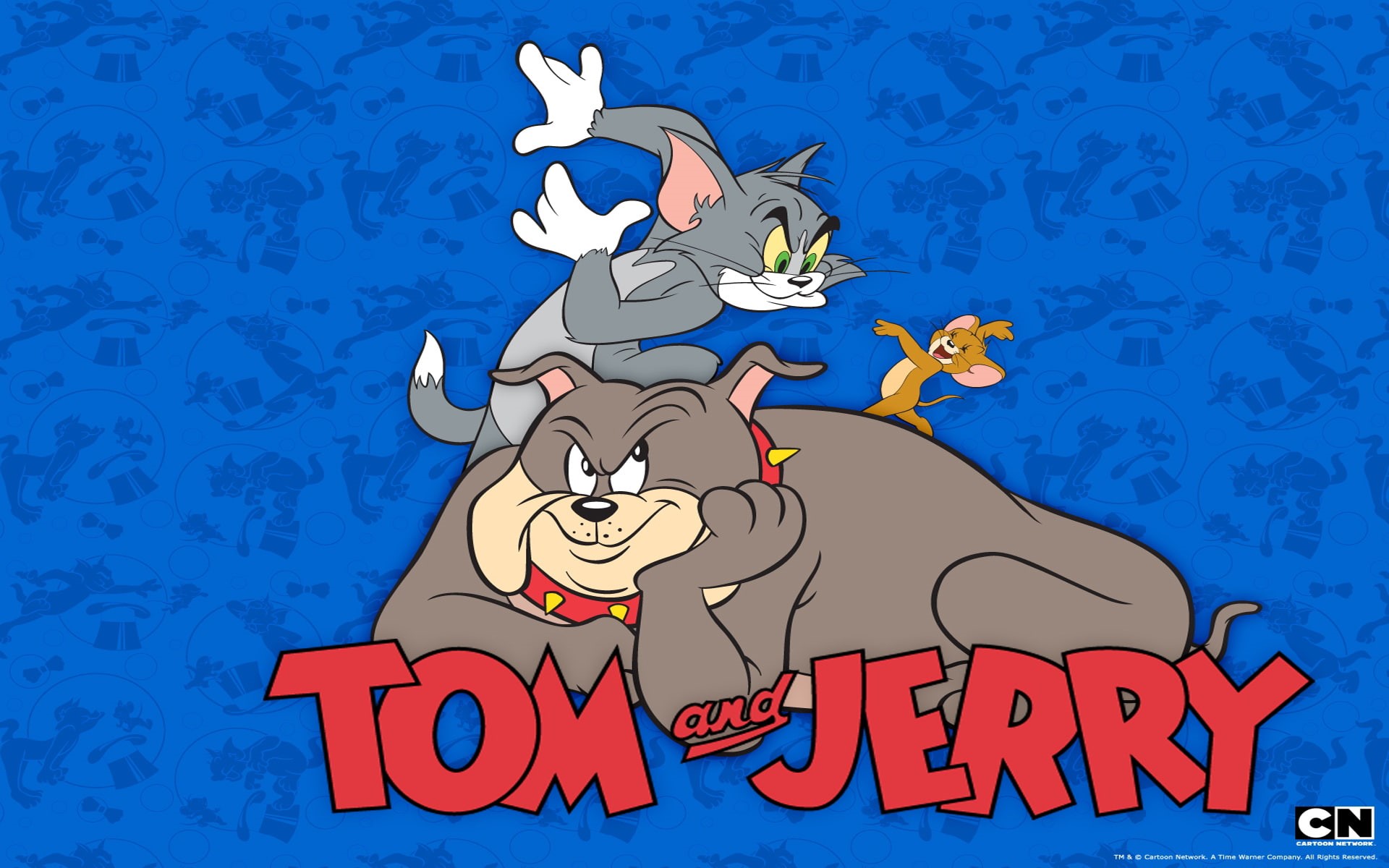 hd, tablet, tom, cartoon, jerry, 1080P, mobile, laptops, spike, phones, HD Wallpaper