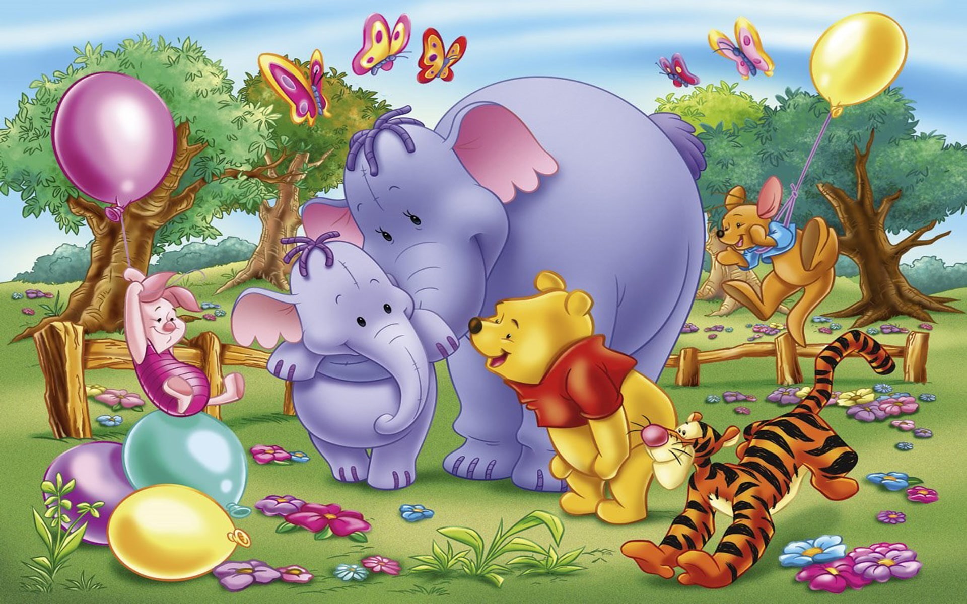 desktop, puzzle, tablet, pc, phones, mobile, disney, cartoon, pooh, hd, photo, 1080P, winnie, HD Wallpaper