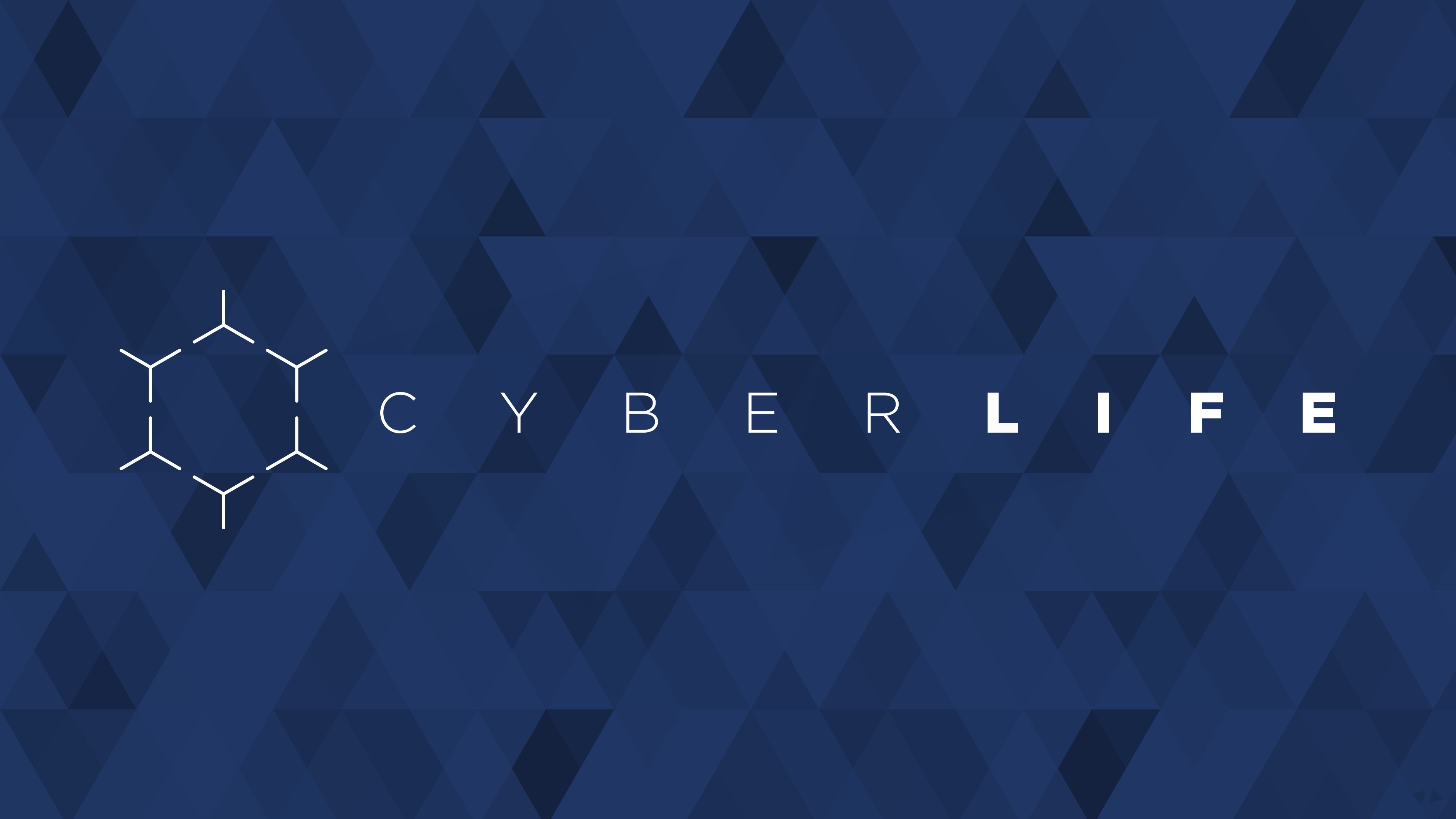 pattern, design, shape, full frame, triangle, wall - building feature, connection, geometry, geometric shape, Detroit: Become Human, repetition, blue, logo, HD Wallpaper