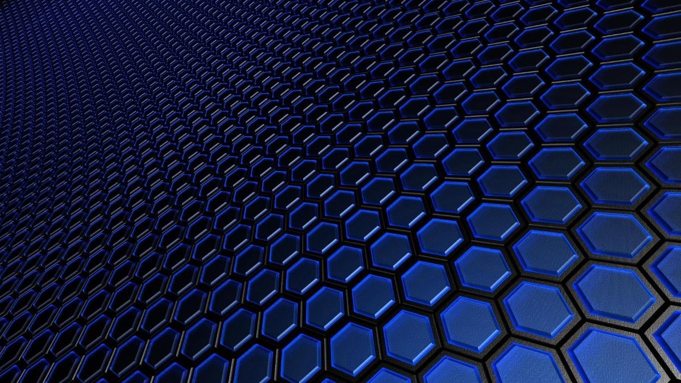 blue, 720P, backgrounds, technology, full frame, geometric shape, digital art, texture, pattern, steel, textured, no people, repetition, grid, silver colored, HD Wallpaper