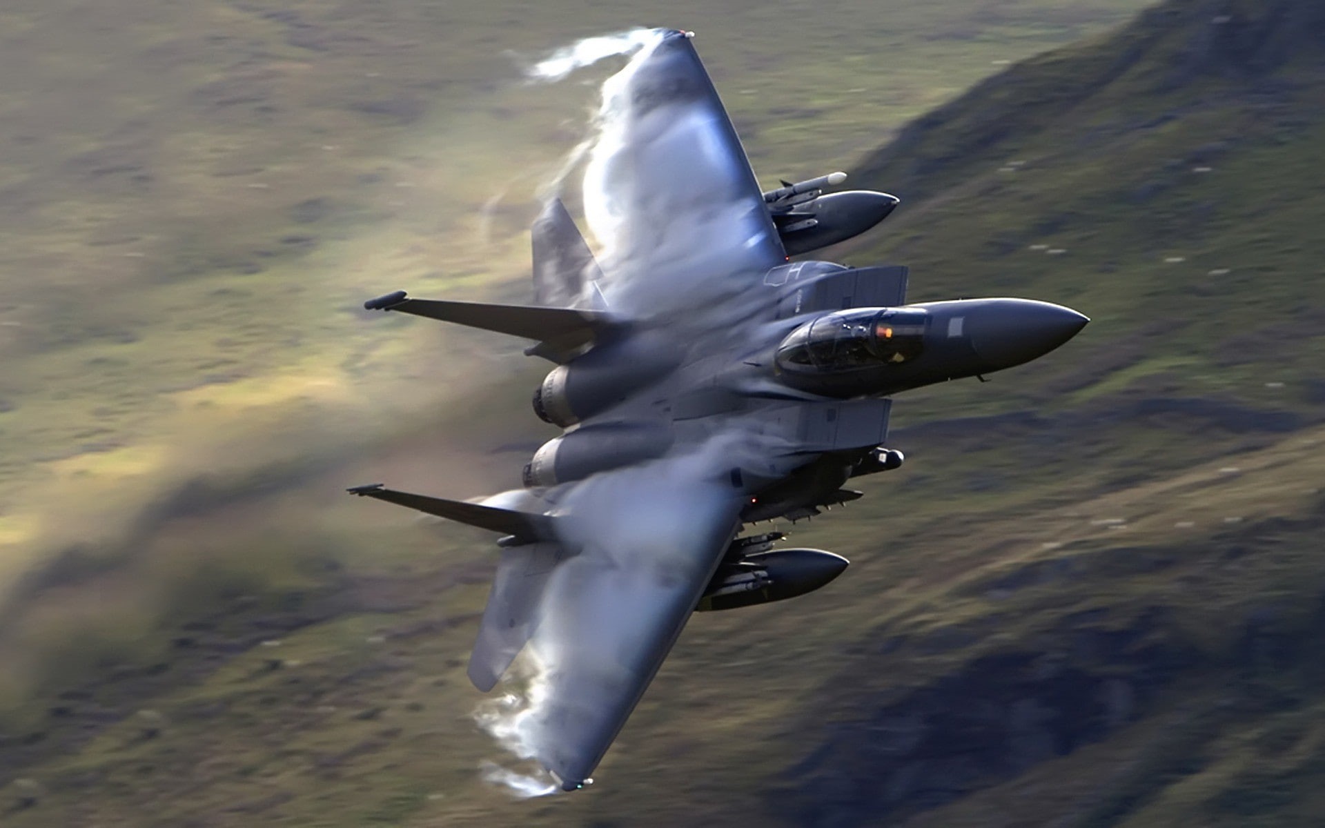 F-15 Strike Eagle, F-15 Eagle, McDonnell Douglas F-15E Strike Eagle, F-15, 1080P, McDonnell Douglas F-15 Eagle, HD Wallpaper