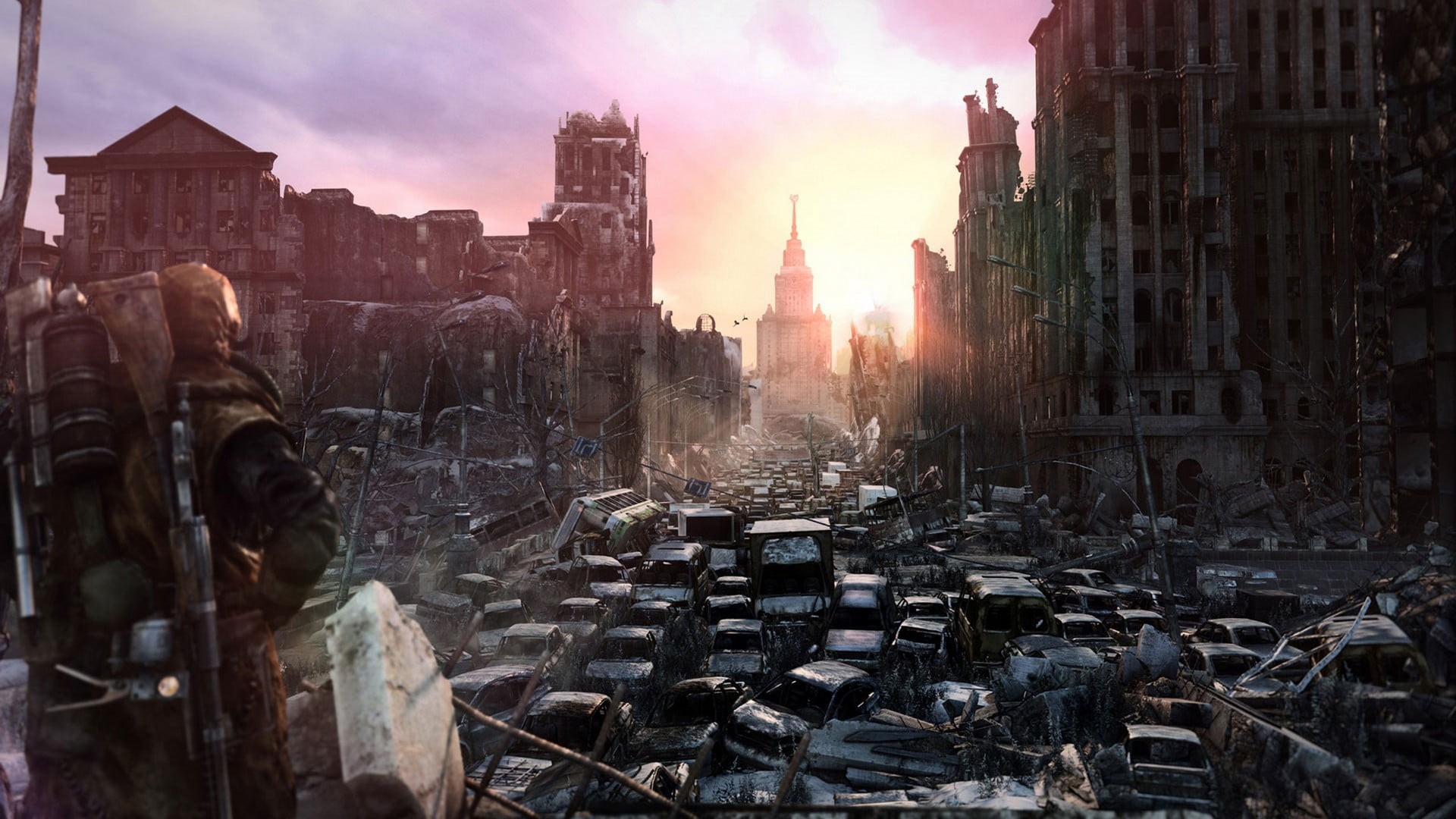 building exterior, brown, spirituality, Metro 2033, the past, architecture, office building exterior, ruined, outdoors, city, history, built structure, HD Wallpaper