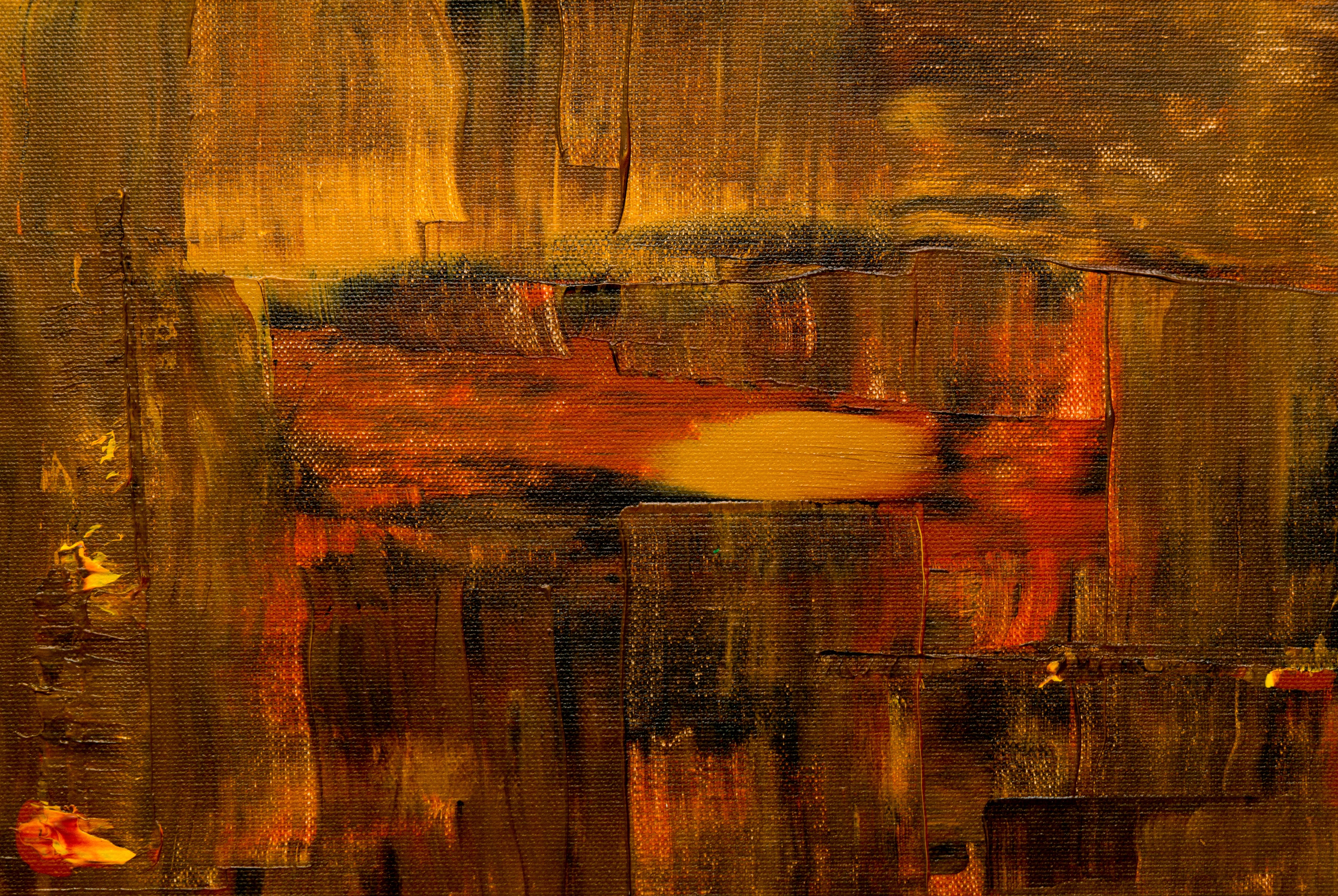 weathered, painting, brown, table, dark, dirty, hardwood, rustic, design, red, 4K, background, close-up, textured Effect, wood - Material, paint, damaged, HD Wallpaper