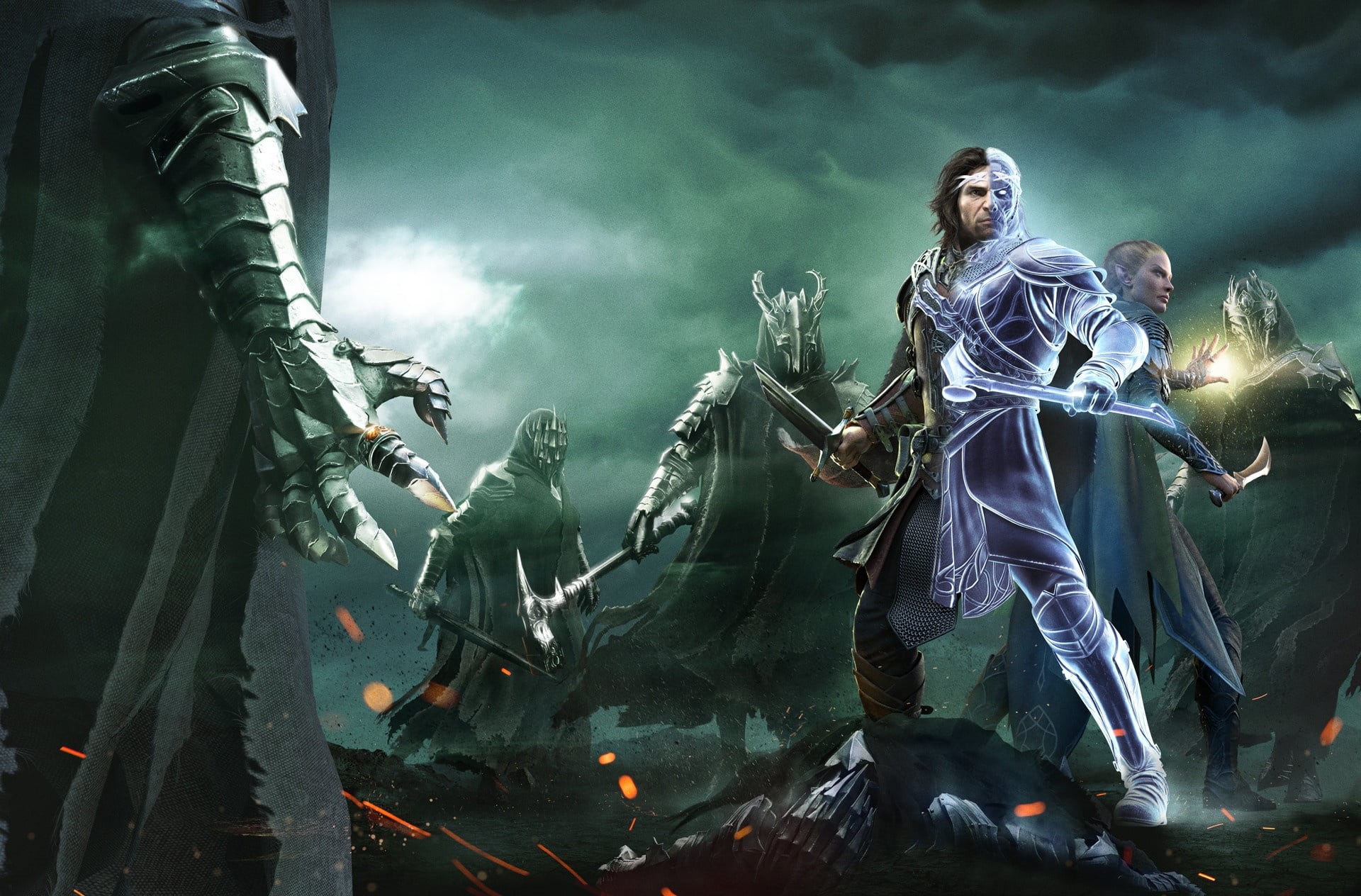 Warner Bros. Interactive Entertainment, 1080P, Monolith Productions, Ghost, Warrior, Middle-earth: Shadow of War, Equipment, HD Wallpaper