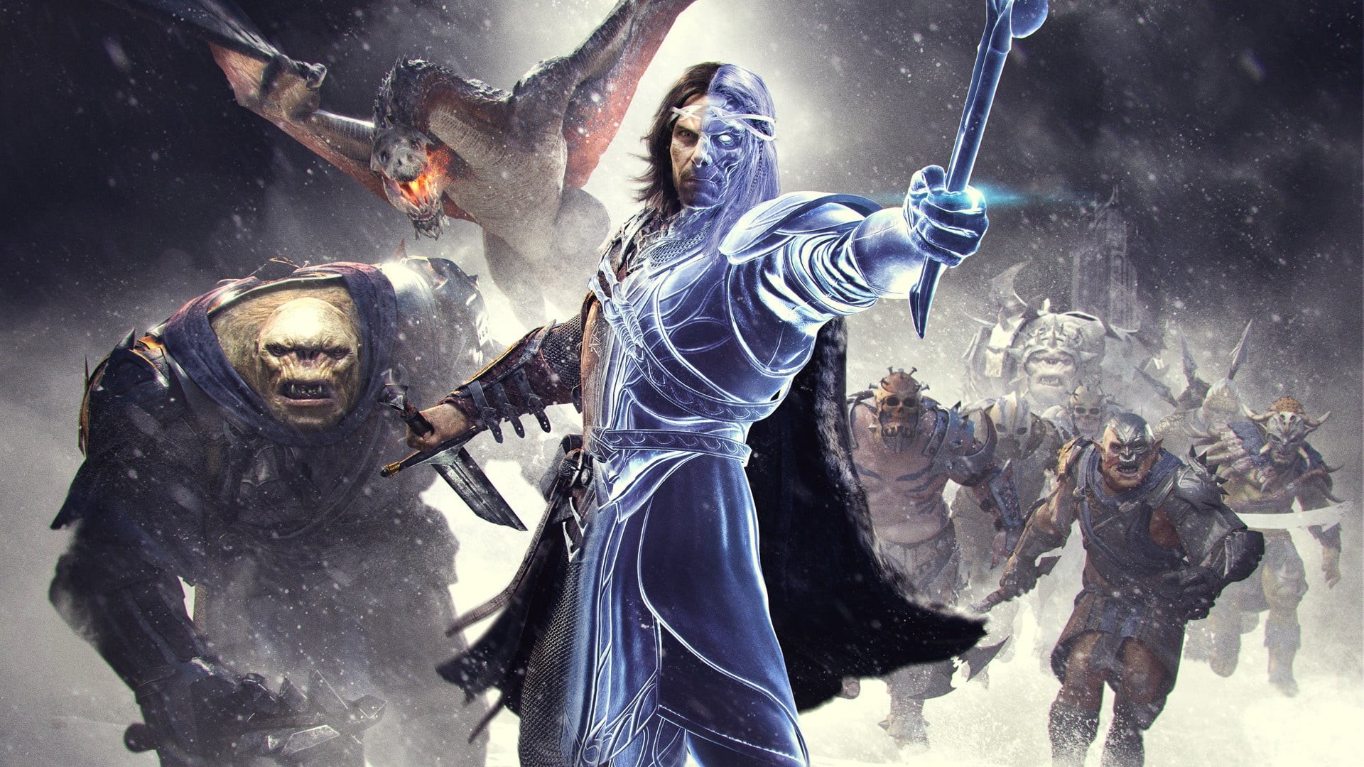 Equipment, Warner Bros. Interactive Entertainment, Warrior, Ghost, 1080P, Monolith Productions, Middle-earth: Shadow of War, HD Wallpaper