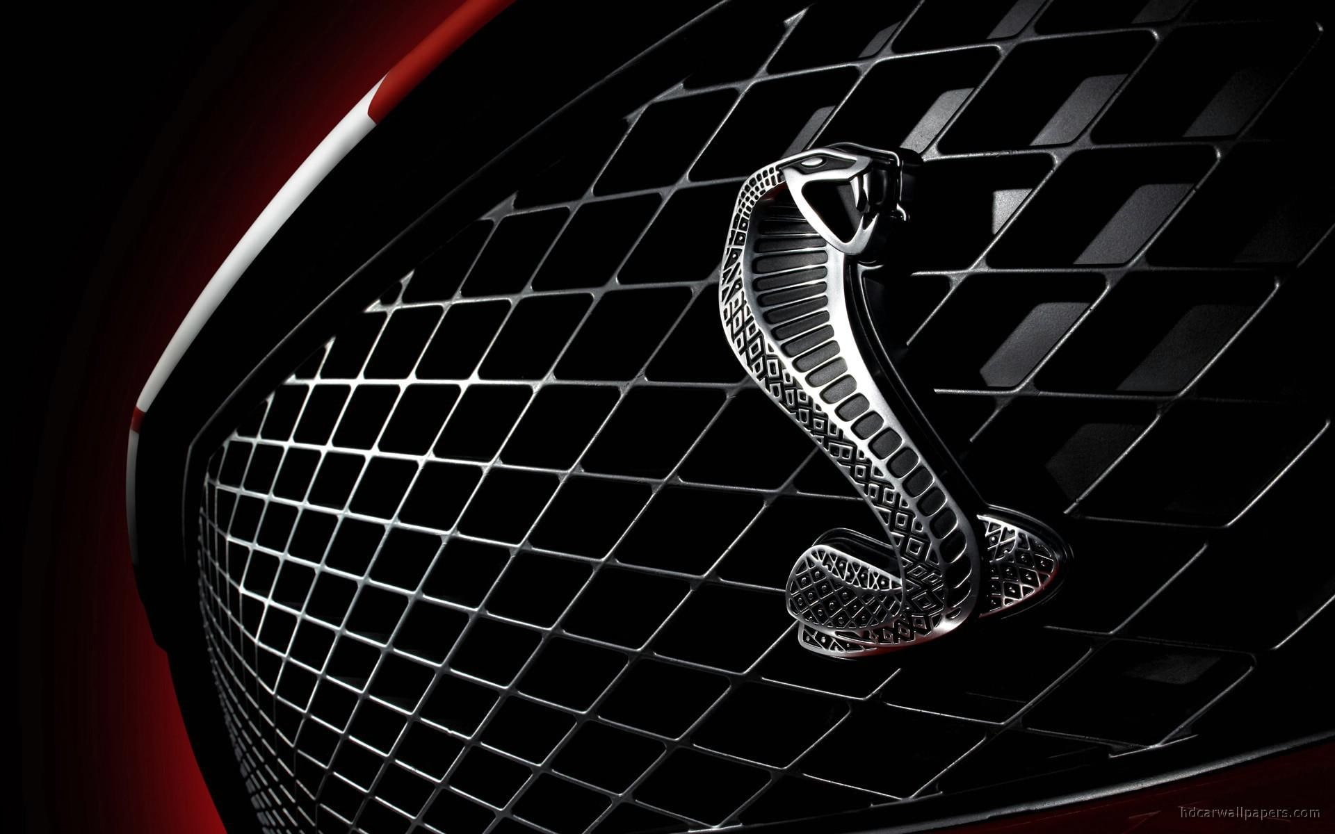 1080P, shelby, cobra, cars, emblem, ford, gt500, gt, mustang, HD Wallpaper