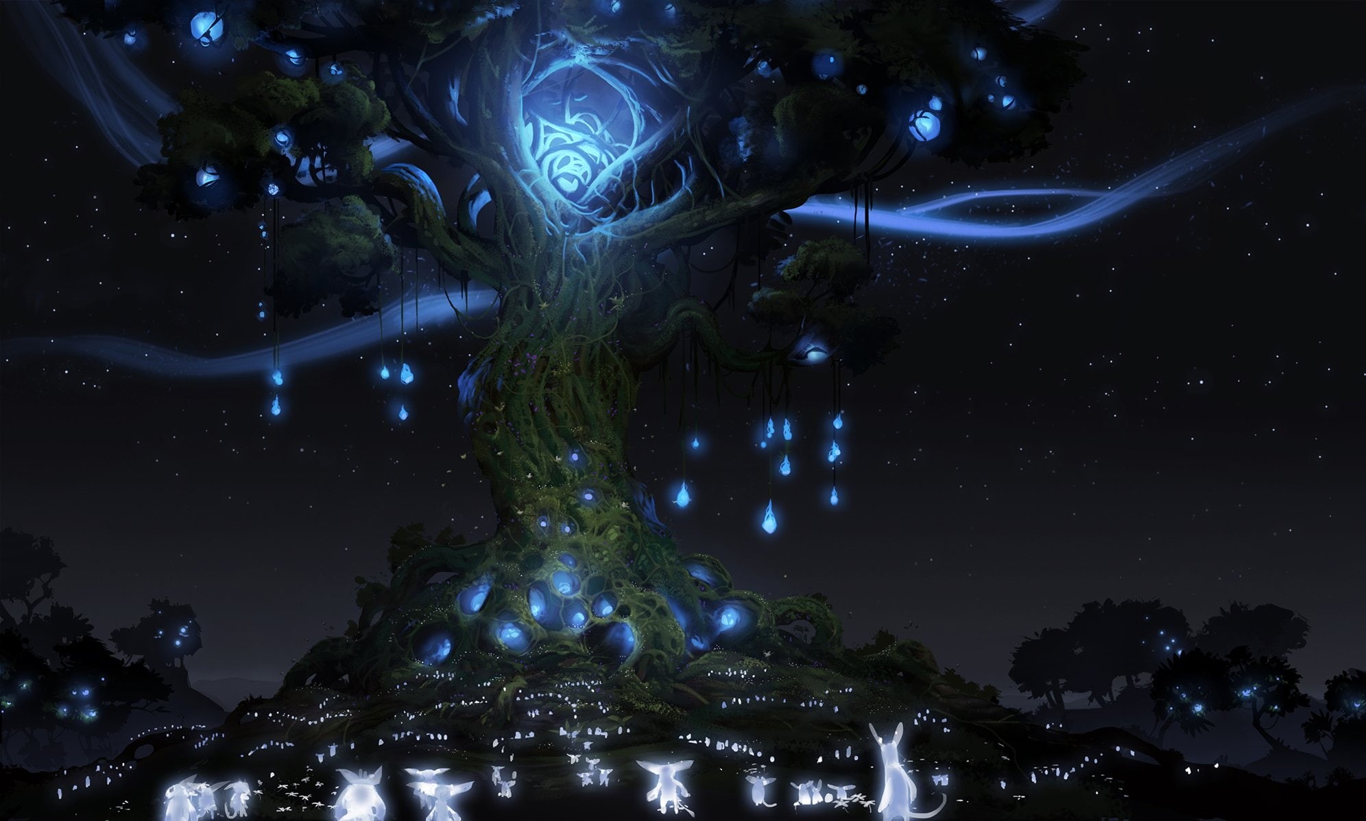 fantasy, ori, blind, 1oribf, ori-blind-forest, rpg, 1080P, forest, magic, action, adventure, HD Wallpaper