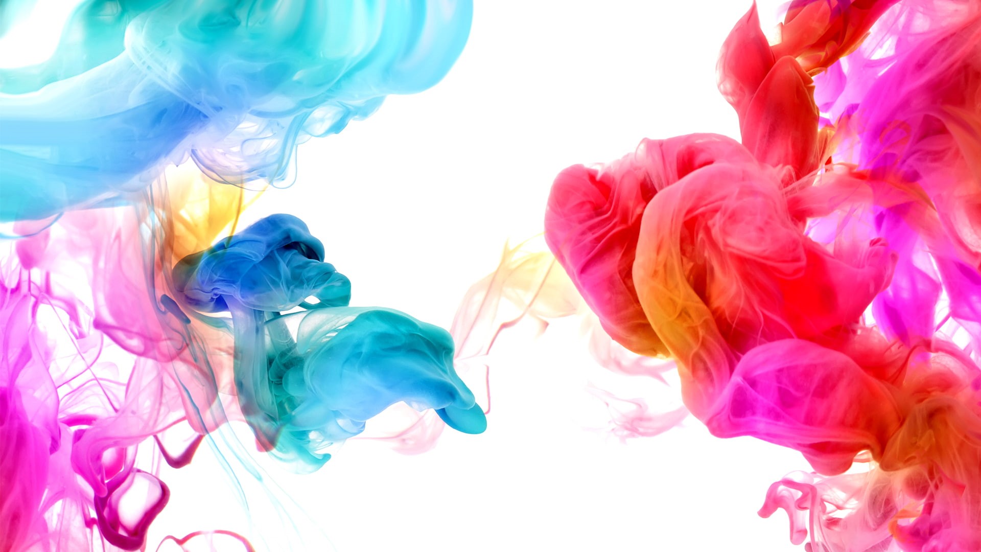 Colorful, 1080P, Smoke, HD Wallpaper