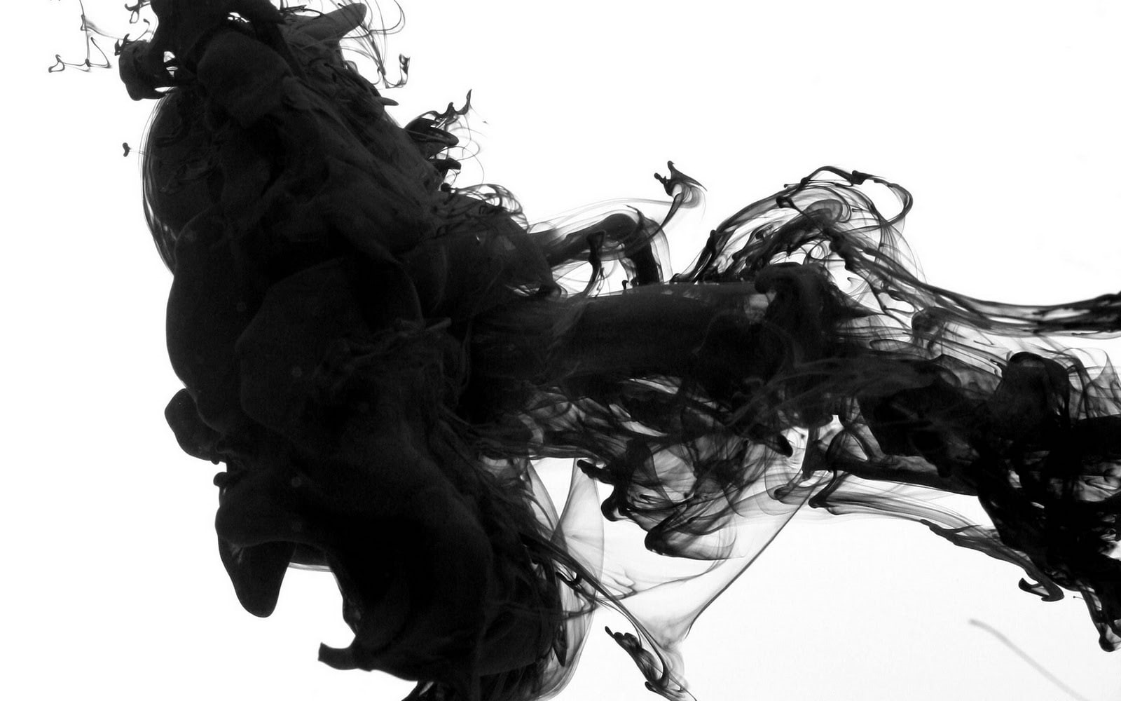photo, black, white, d, abstract, smoke, background, white background, 720P, HD Wallpaper