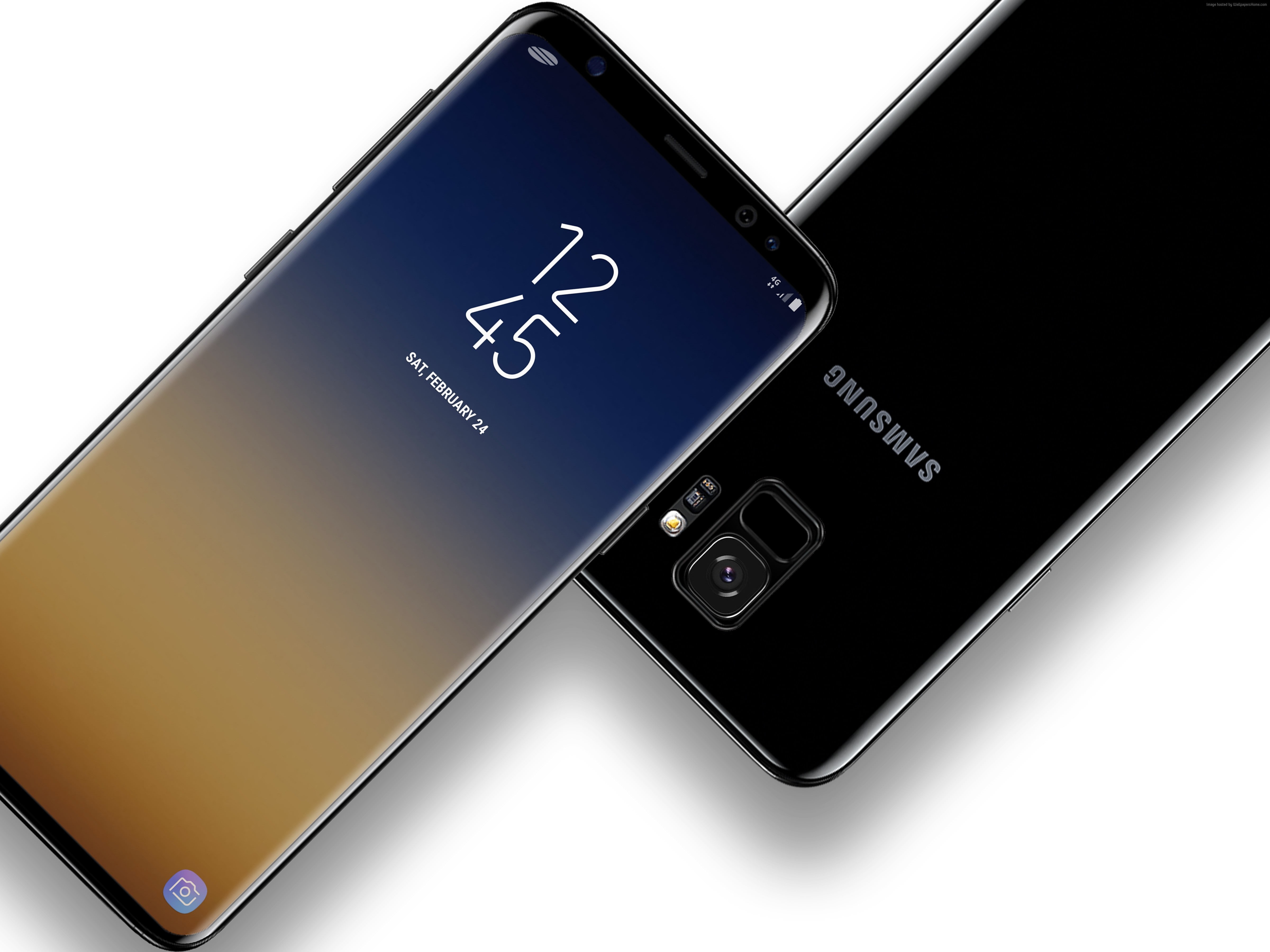 4K, 4k, Samsung Galaxy S9, HD Wallpaper