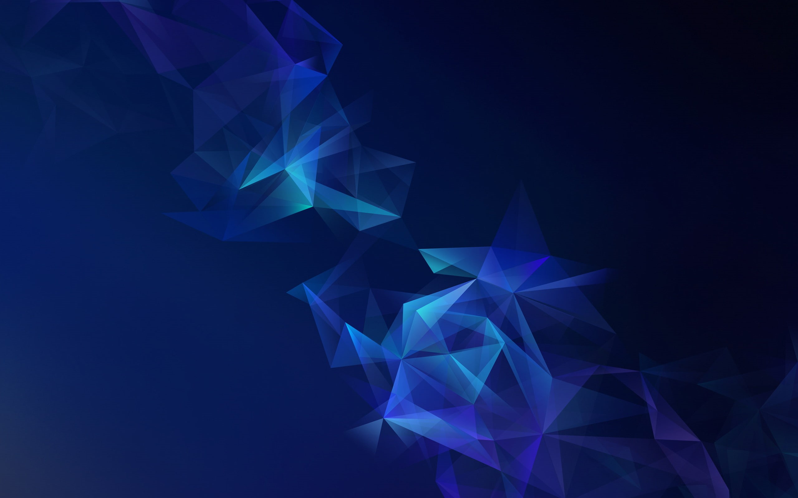 black background, no people, shape, s, Galaxy, creativity, Samsung, glowing, Blue, paper, abstract, design, christmas, studio shot, Lowpoly, 2K, indoors, HD Wallpaper