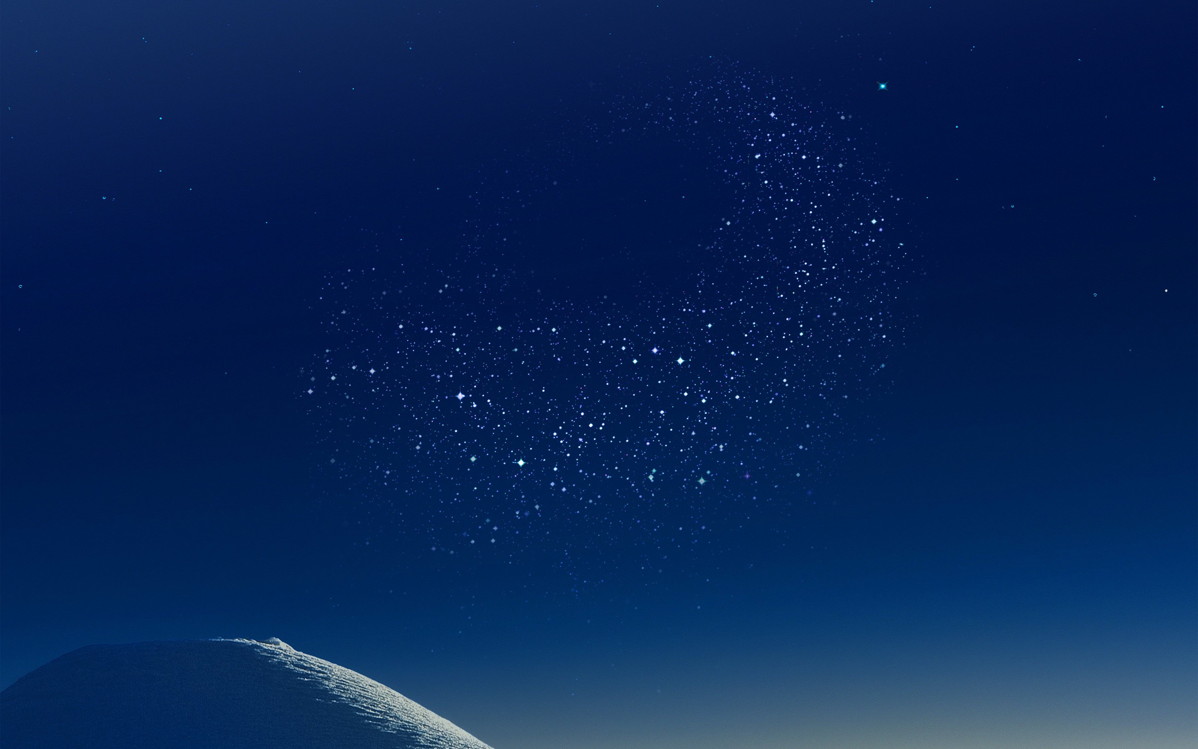 no people, galaxy, star field, astronomy, constellation, outdoors, 4K, infinity, sky, scenics - nature, space and astronomy, blue, night, milky way, nature, HD Wallpaper