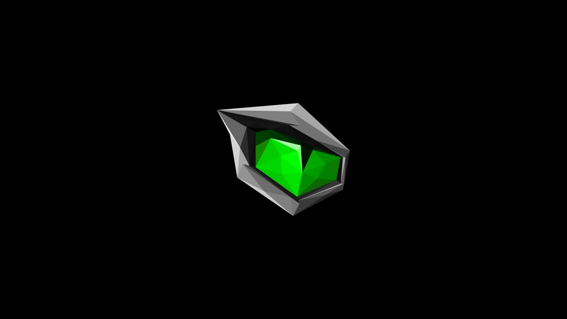 1080P, gaming laptop, tulpar, Monster (anime), green eyes, Gaming Series, laptop, Abra, green, HD Wallpaper