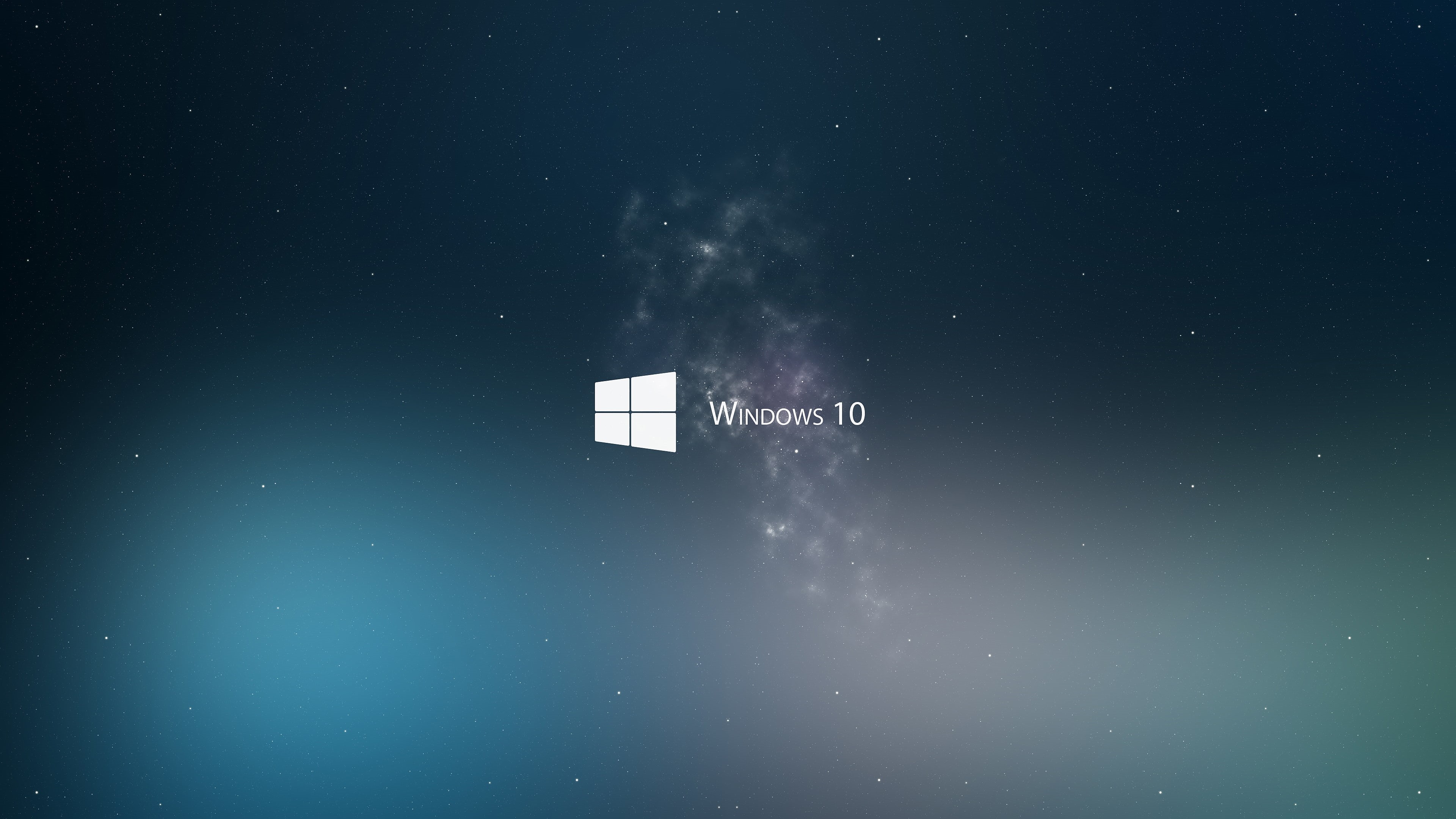 4K, windows, stars, windows 10, space, HD Wallpaper