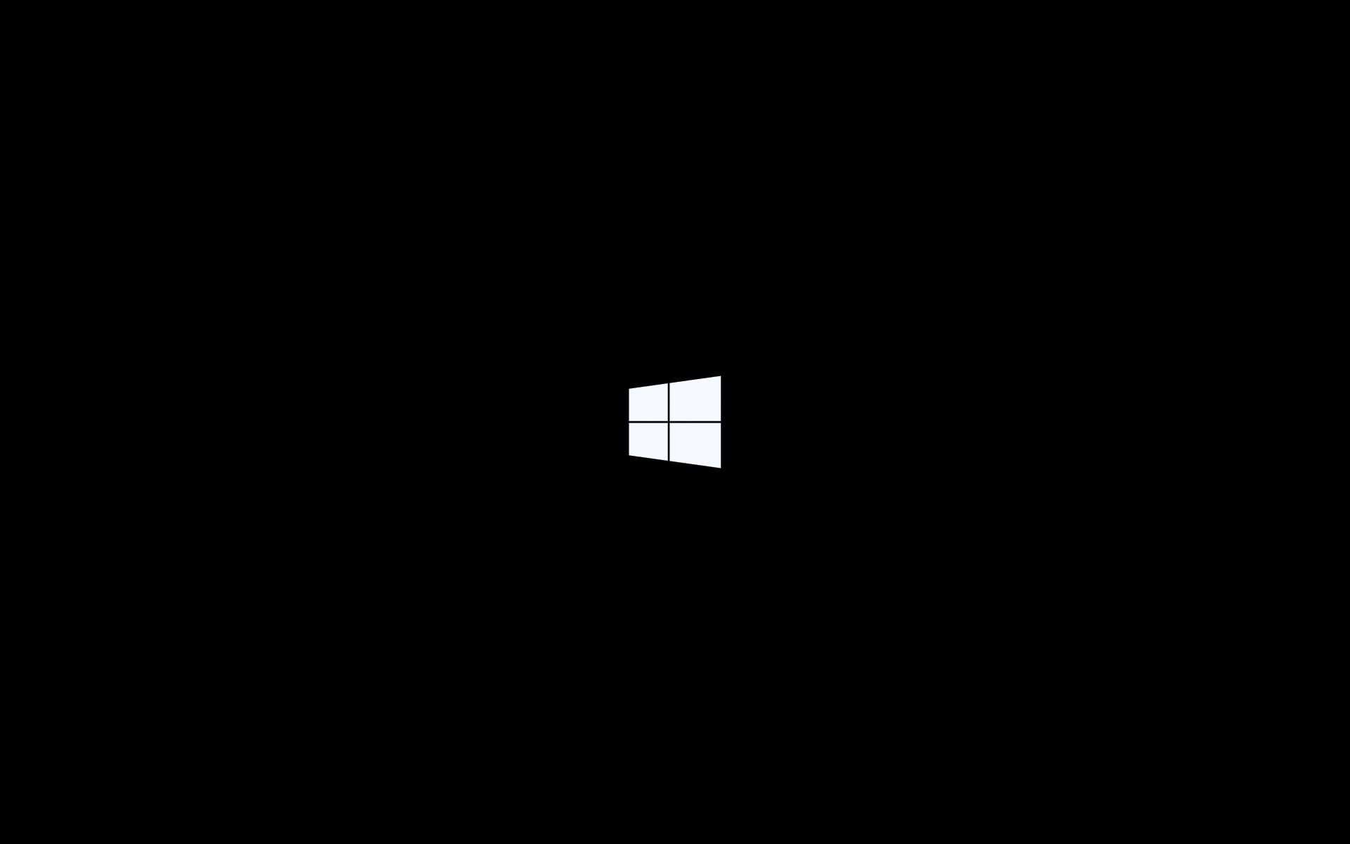 logo, minimalism, Microsoft Windows, Windows 10, operating systems, 1080P, HD Wallpaper