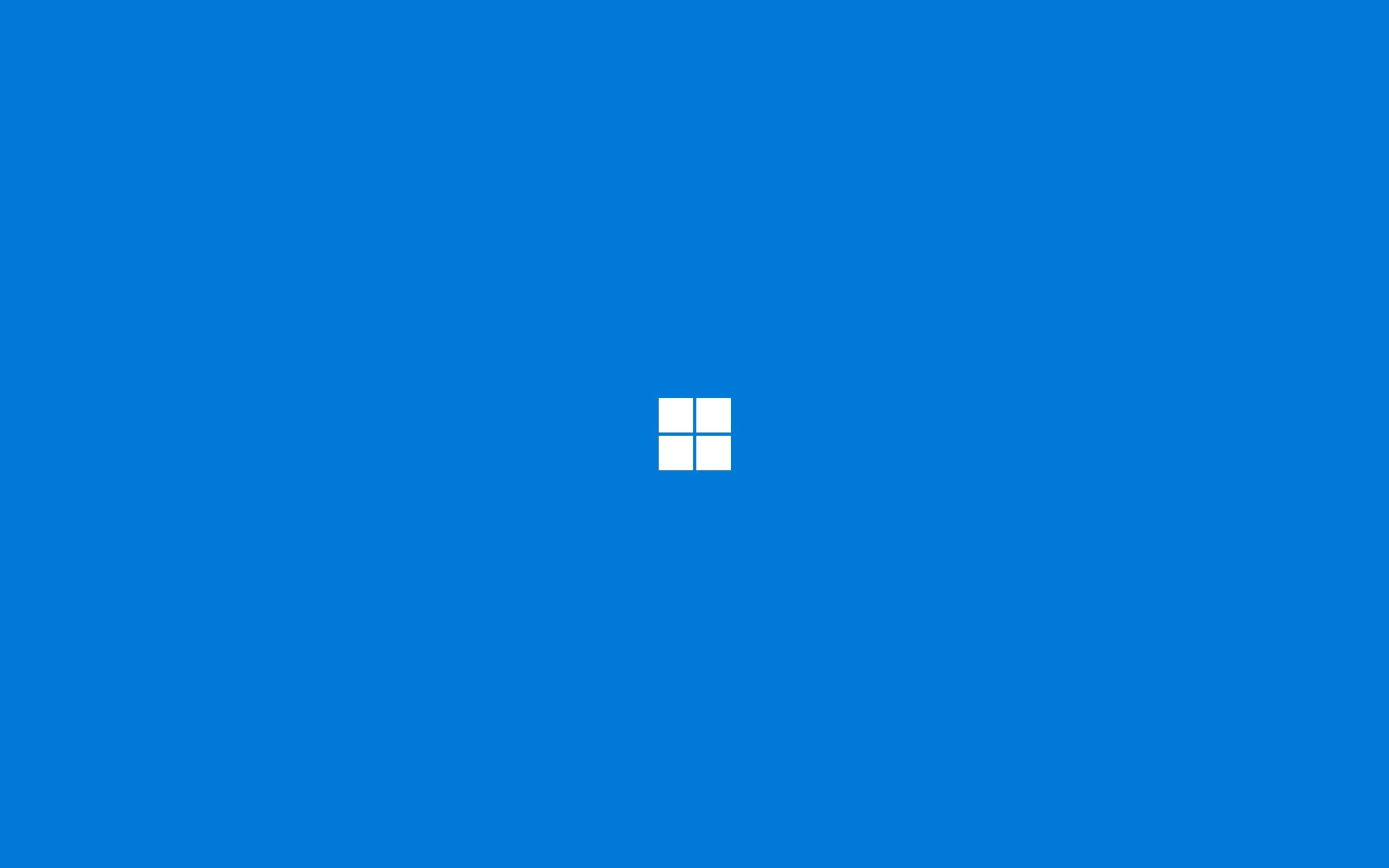 minimalism, simple background, 2K, operating system, logo, Windows 10, Microsoft Windows, HD Wallpaper