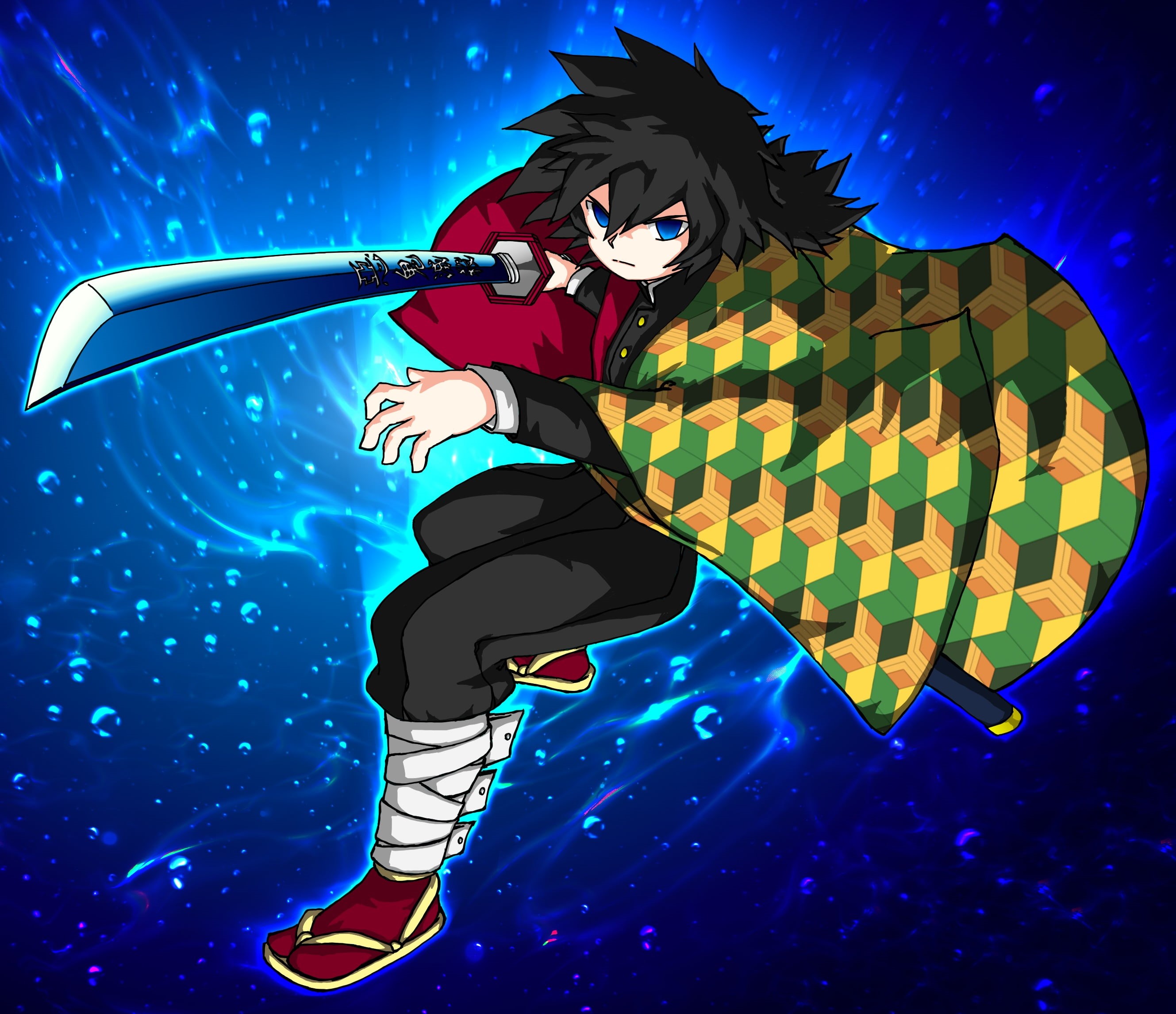 2K, Demon Slayer: Kimetsu no Yaiba, Anime, Giyuu Tomioka, HD Wallpaper