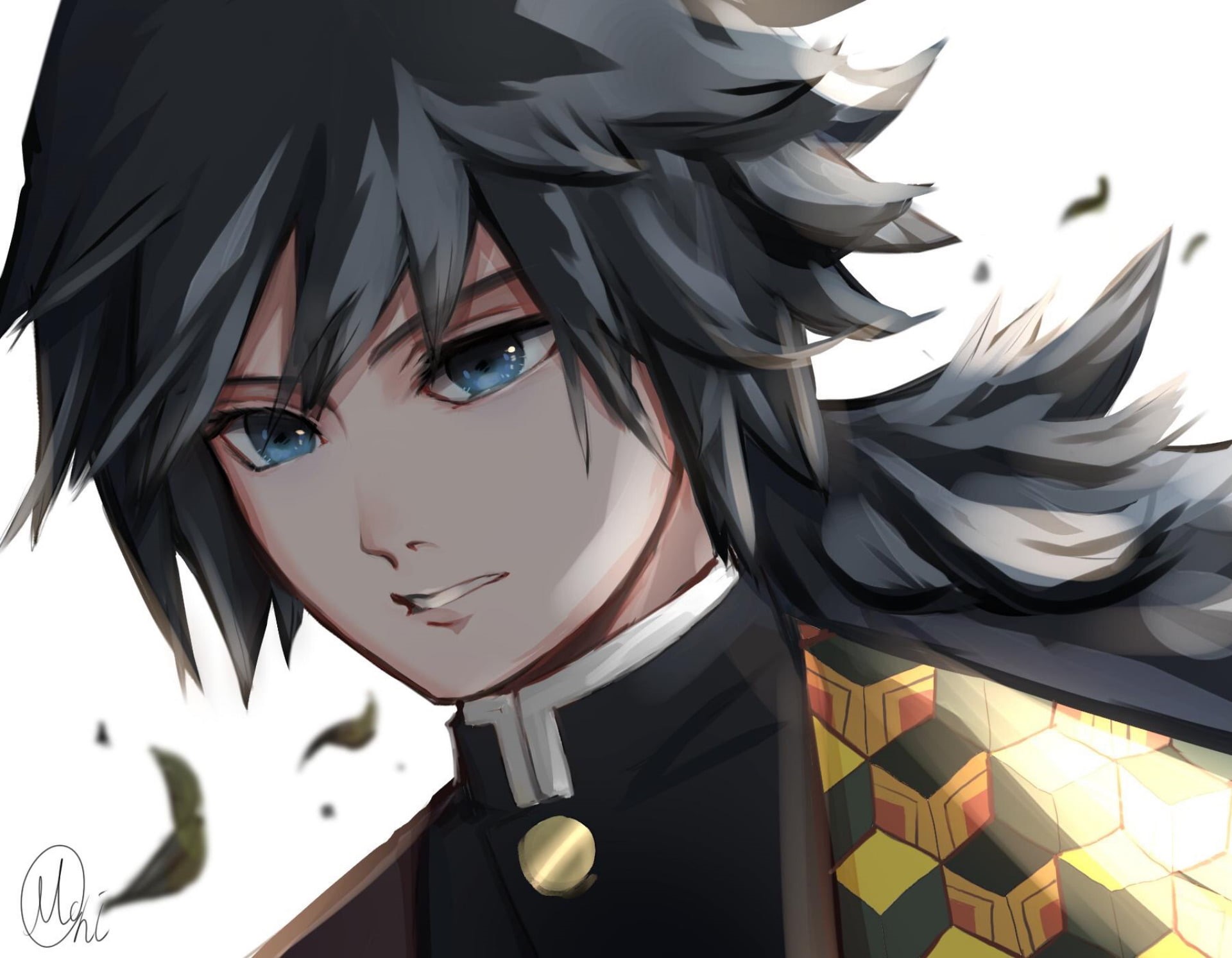 Anime, 1080P, Demon Slayer: Kimetsu no Yaiba, Giyuu Tomioka, HD Wallpaper