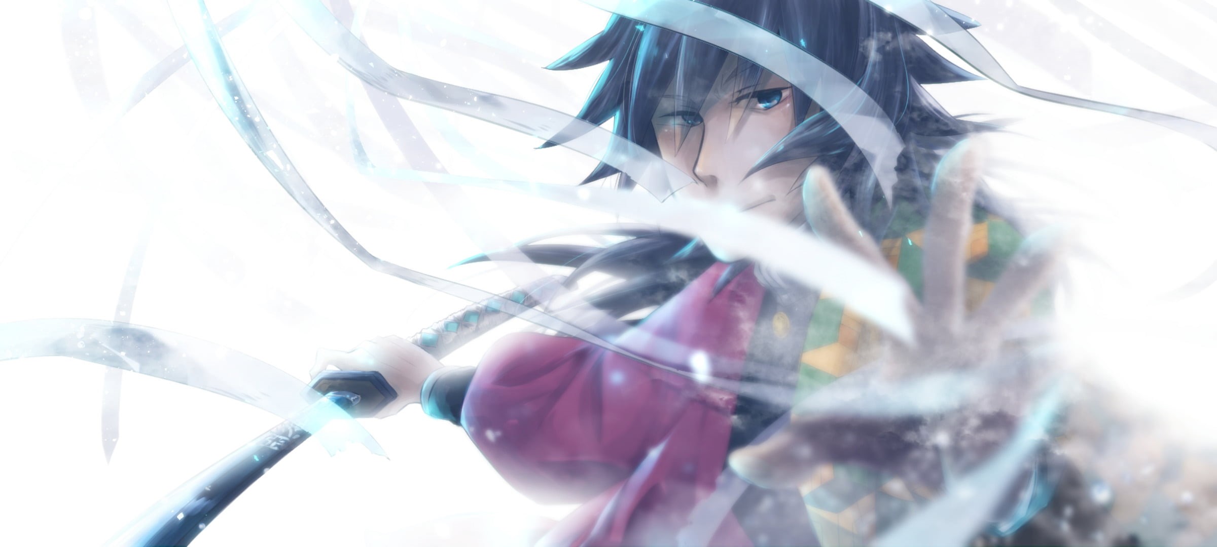 Demon Slayer: Kimetsu no Yaiba, Anime, 1080P, Giyuu Tomioka, HD Wallpaper