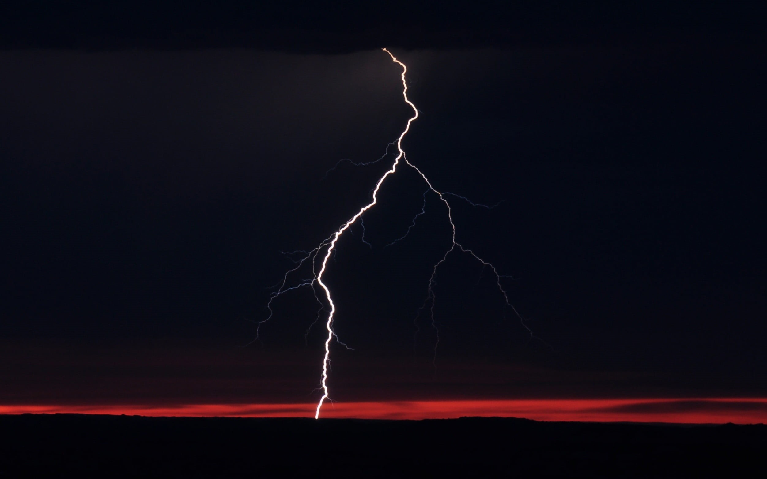 cloud - sky, long exposure, black background, photography, photo, storm, illuminated, 1080P, sky, nature, sign, power in nature, ominous, communication, HD Wallpaper