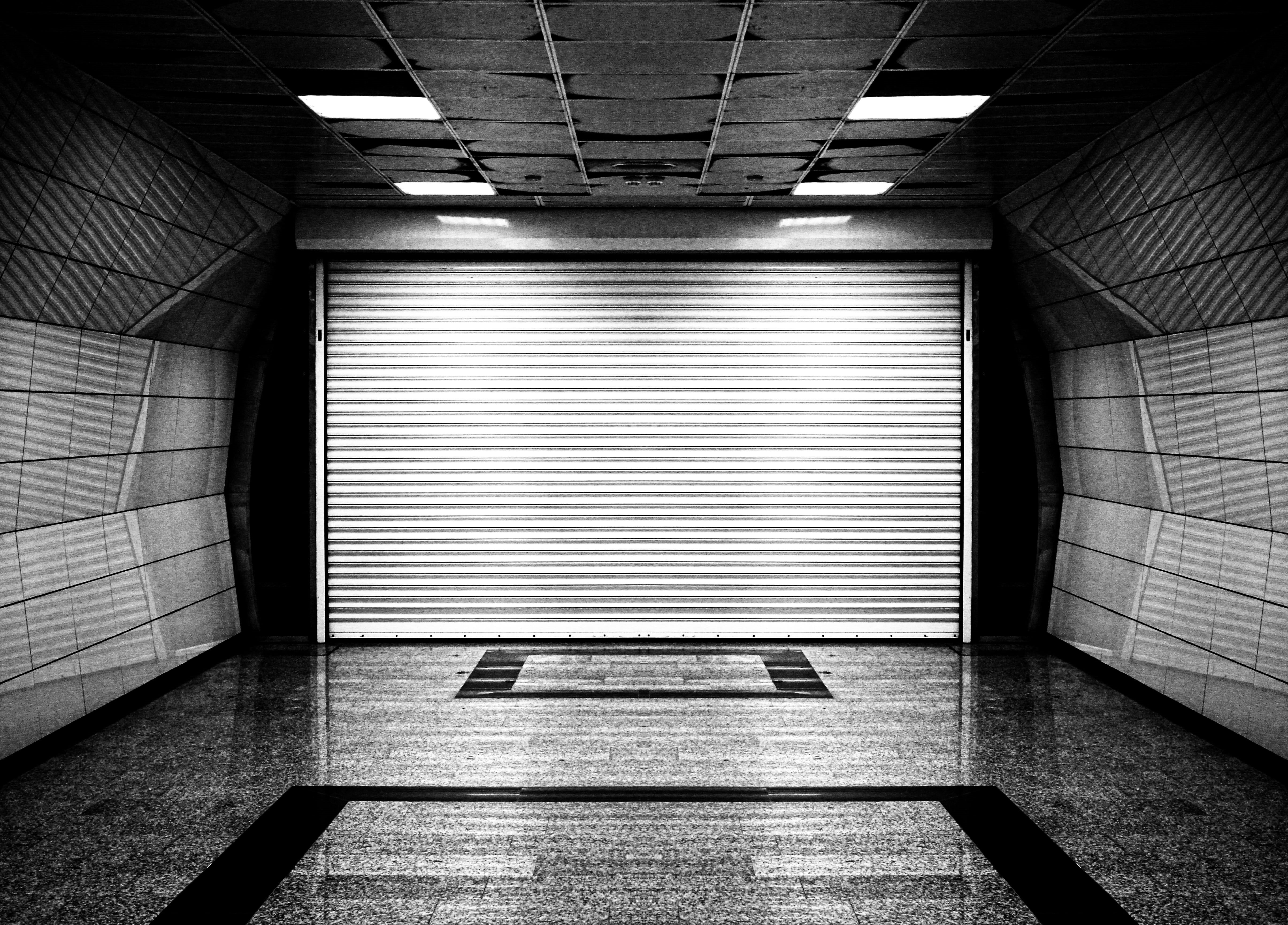 door, public transportation, underground, background, transportation, sunlight, closed, architecture, indoors, day, subway, ceiling, illuminated, garage, HD Wallpaper