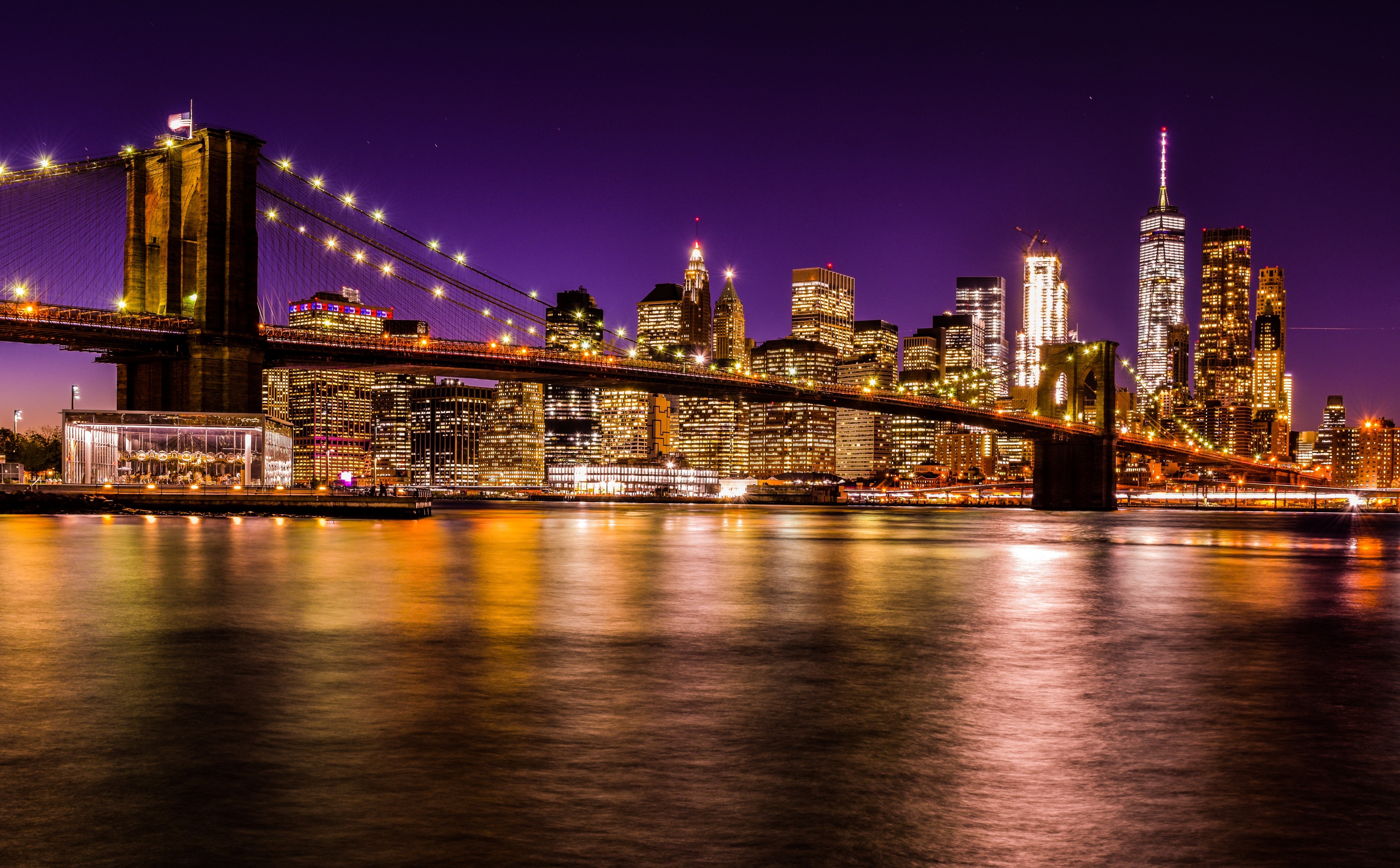 landmark, financial district, no people, City, 5K, Travel, River, outdoors, water, Tour, travel destinations, Explore, transportation, office building exterior, HD Wallpaper